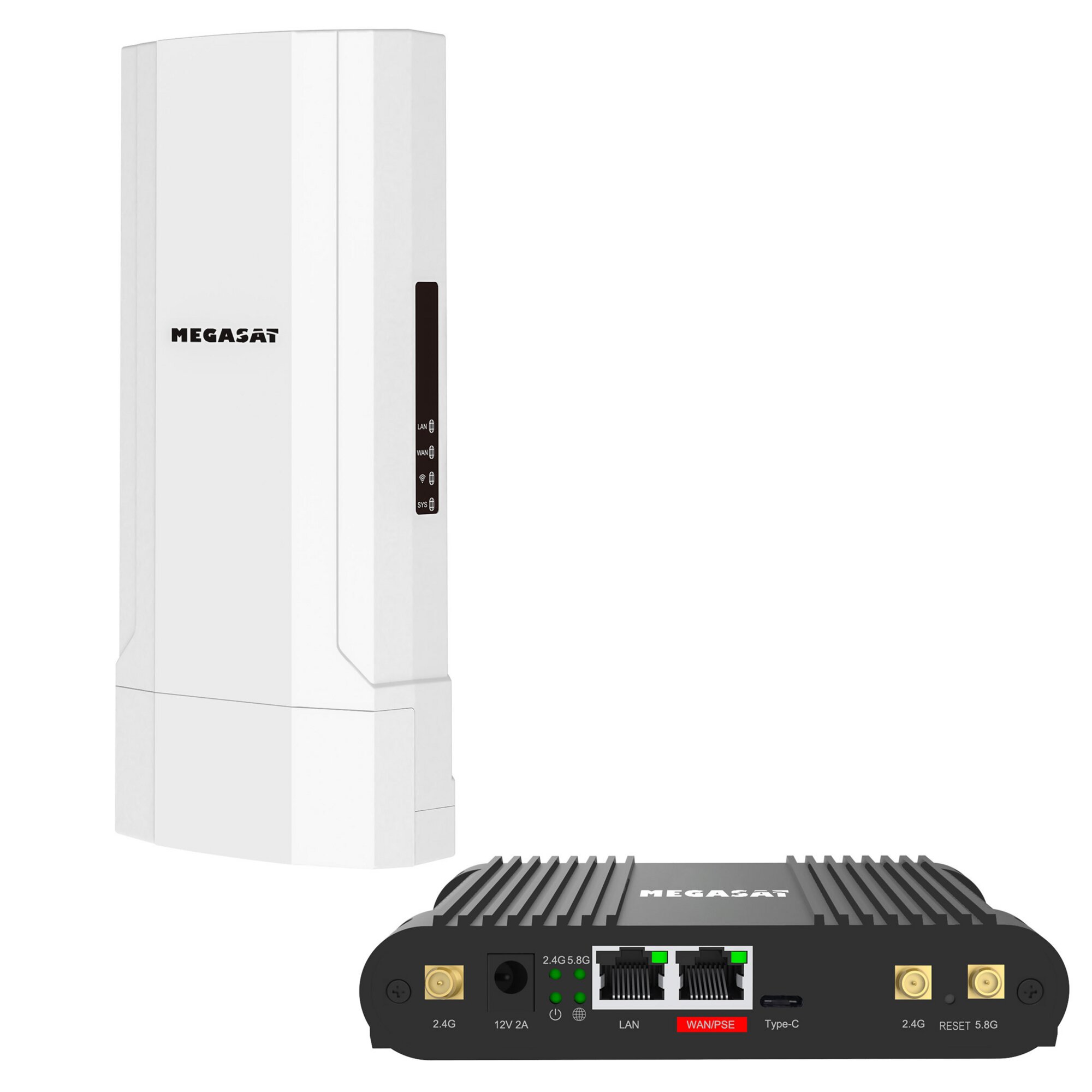 Megasat Podłączony wzmacniacz WiFi Megasat Camper