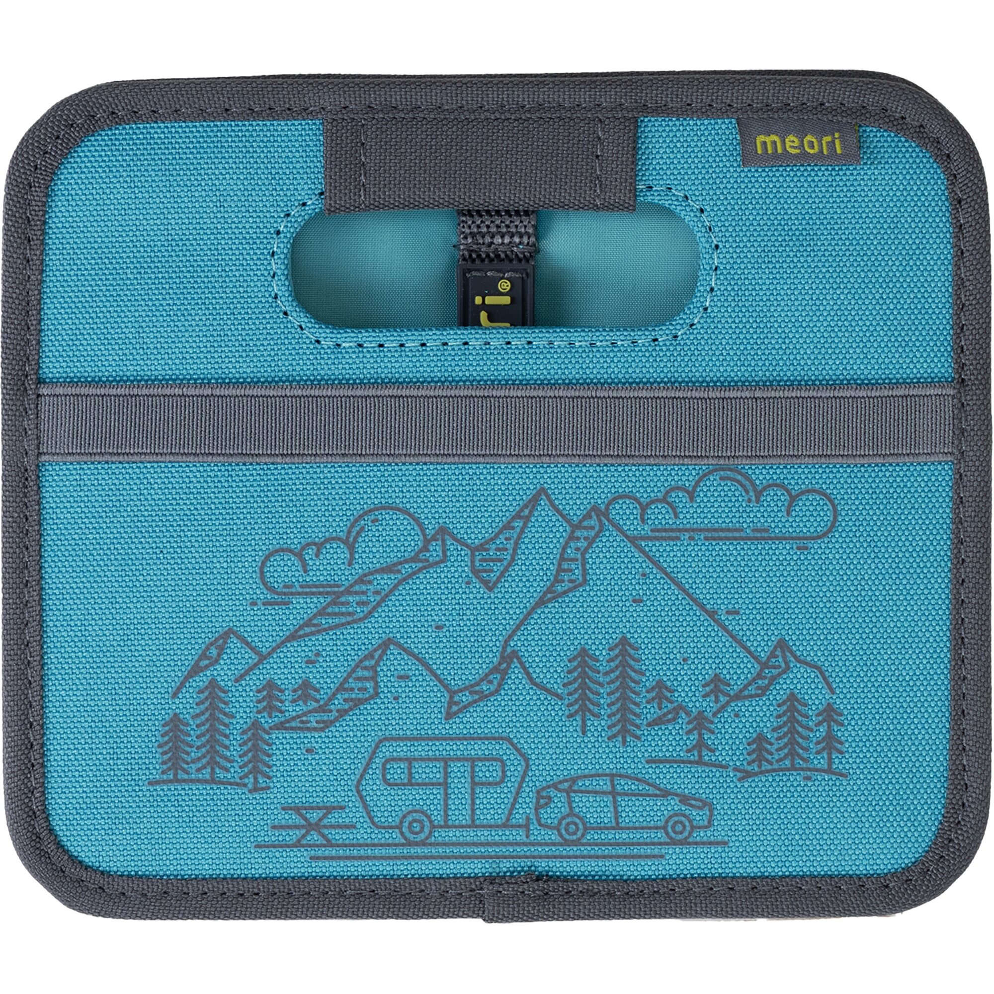 meori Folding Box meori Mini, Azure Blue / Caravan