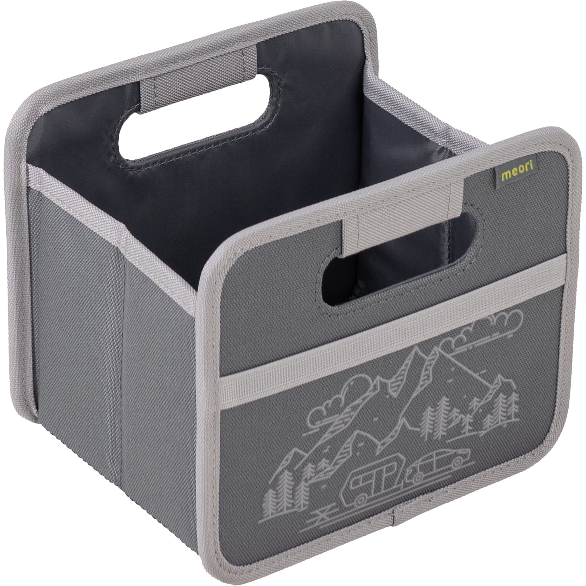 meori Folding Box meori Mini, Granite Grey / Caravan