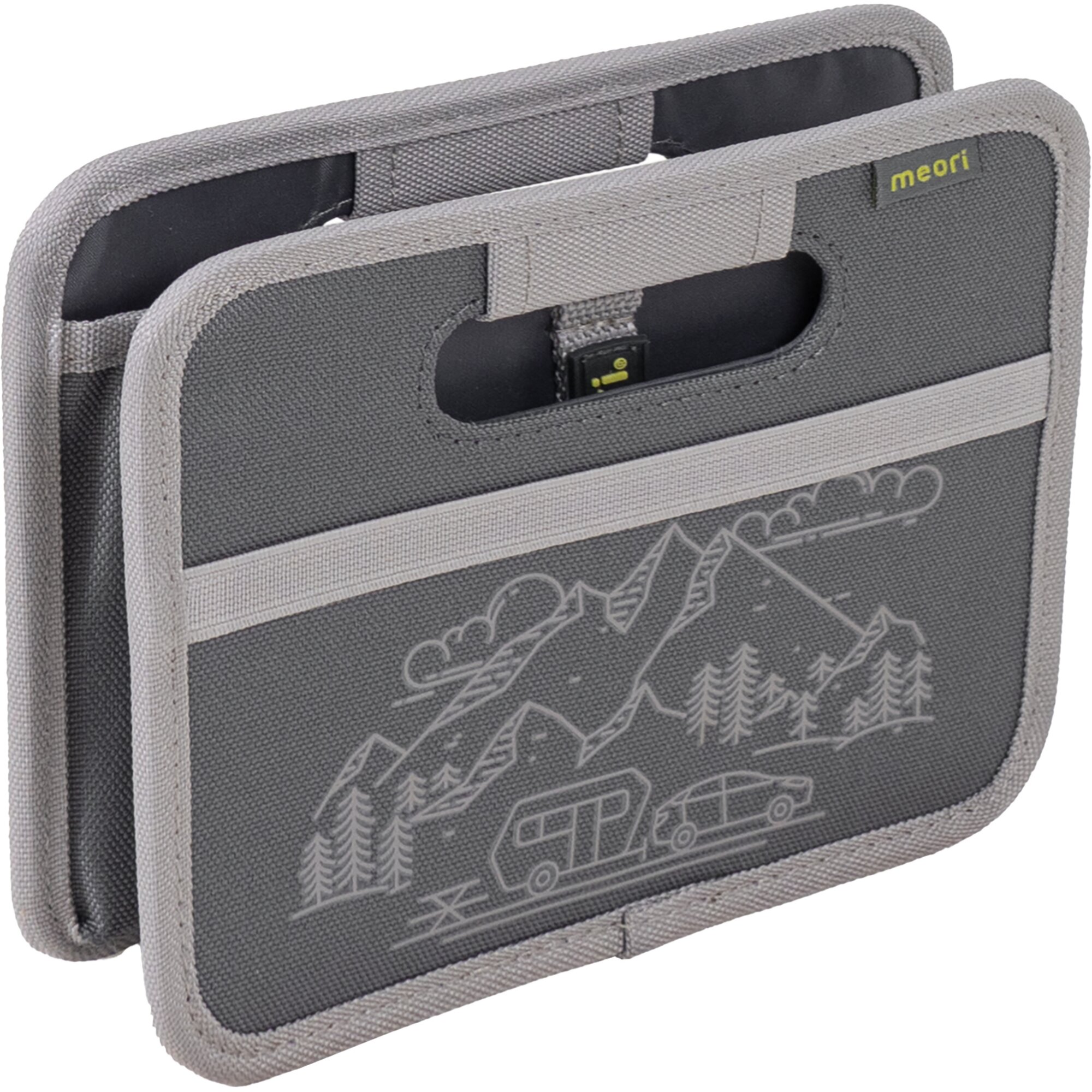 meori Folding Box meori Mini, Granite Grey / Caravan