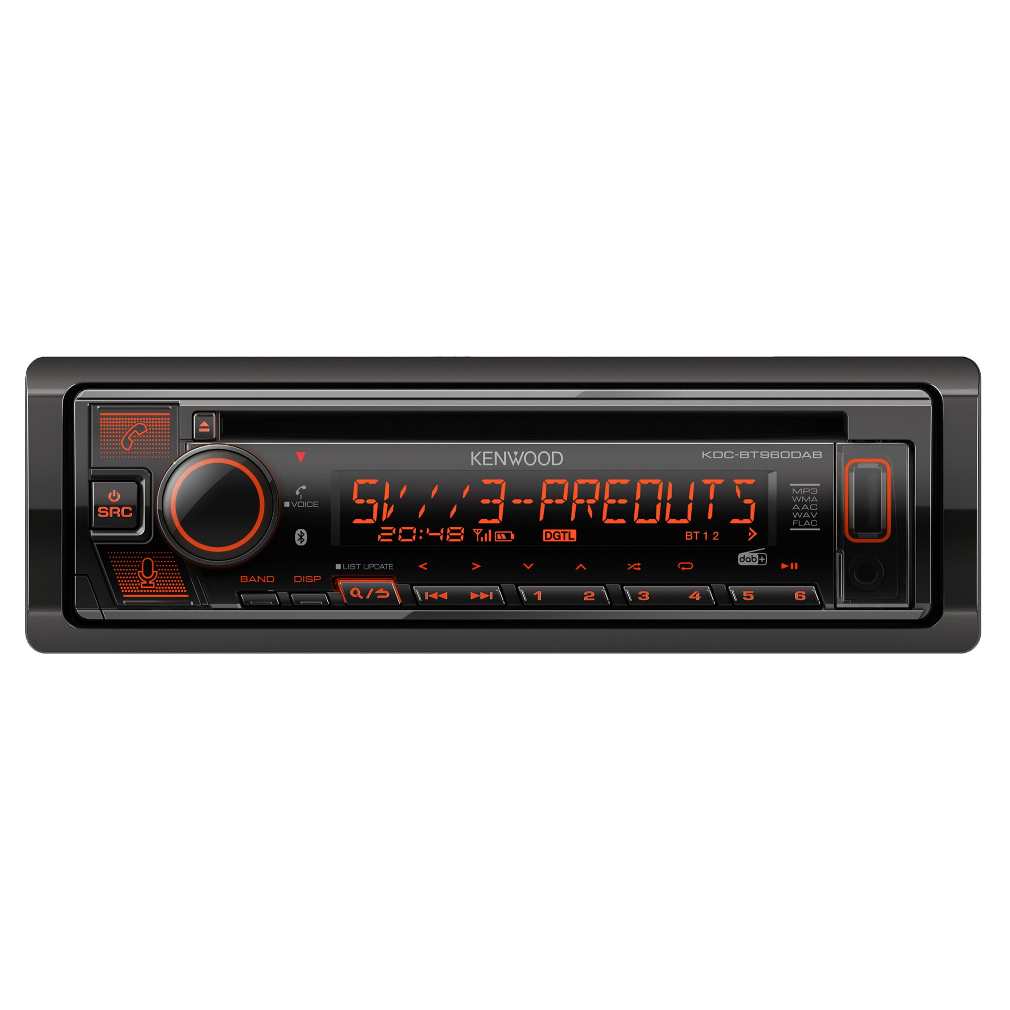 Kenwood Samochodowy odtwarzacz stereo/CD Kenwood KDC-BT960DAB