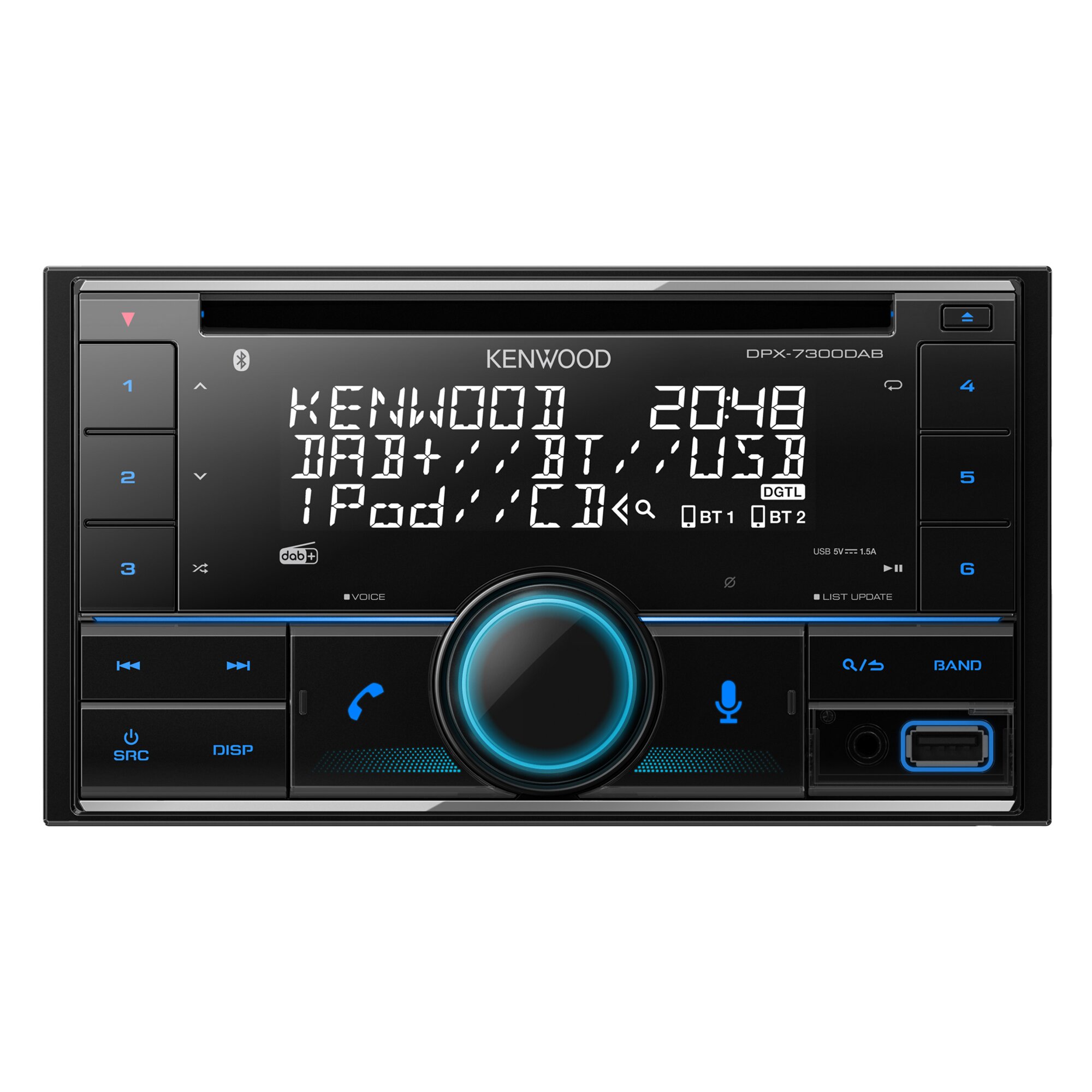 Kenwood Samochodowy odtwarzacz stereo/CD Kenwood DPX-7300DAB
