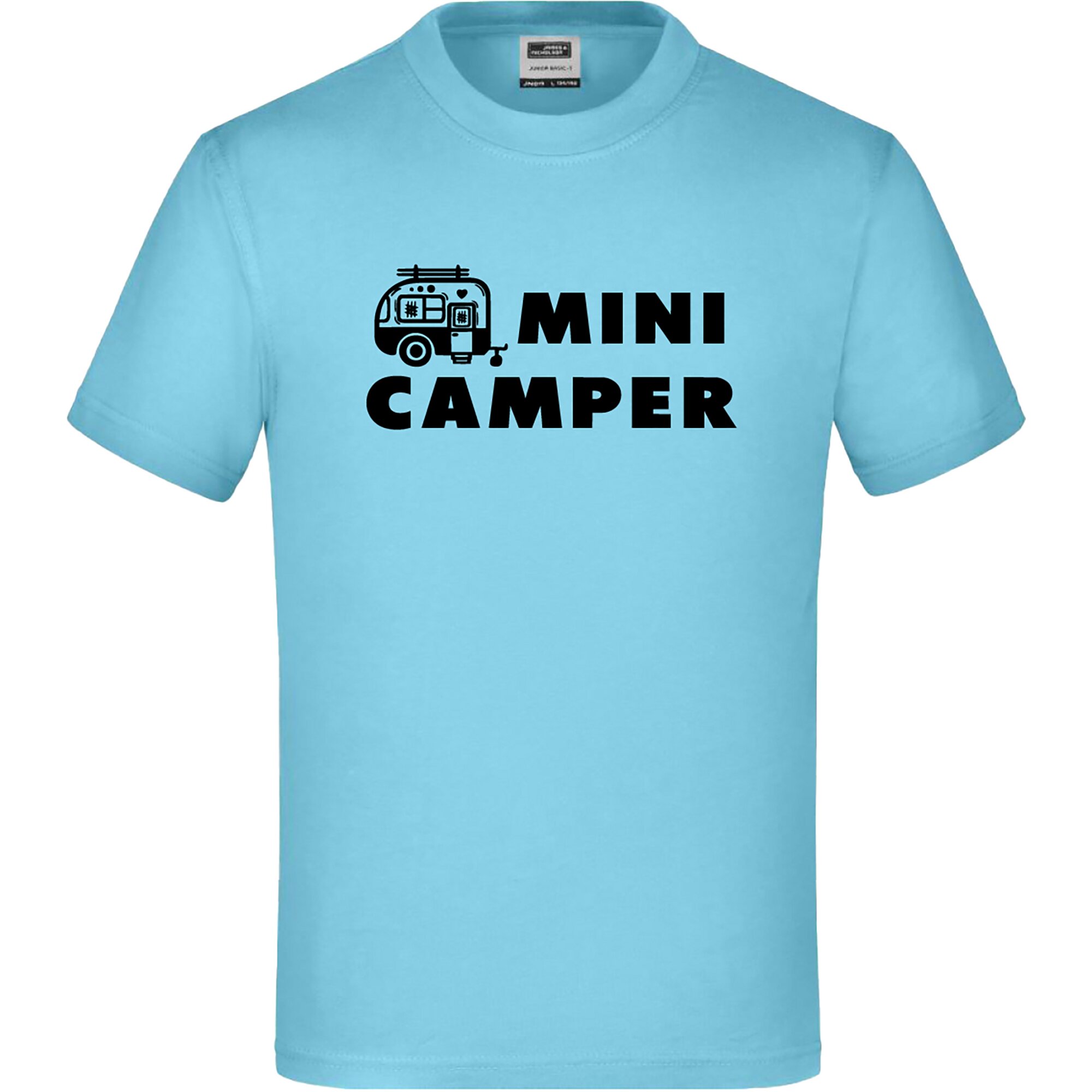 Cool Camper Koszulka „Mini Camper”, jasnoniebieska, rozmiar 134/146