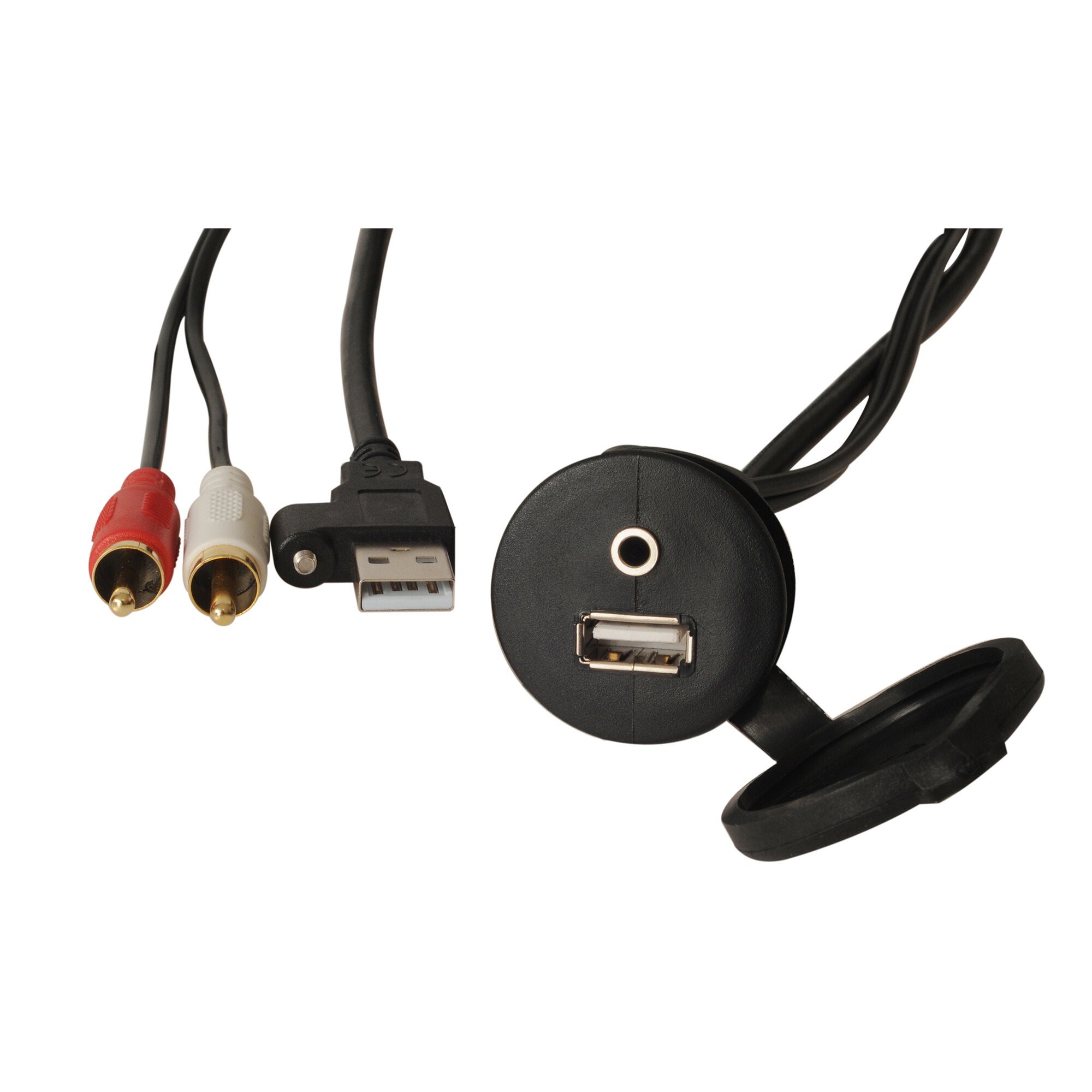 Garmin Przedłużacz USB/AUX 2 M z gniazdem instalacyjnym