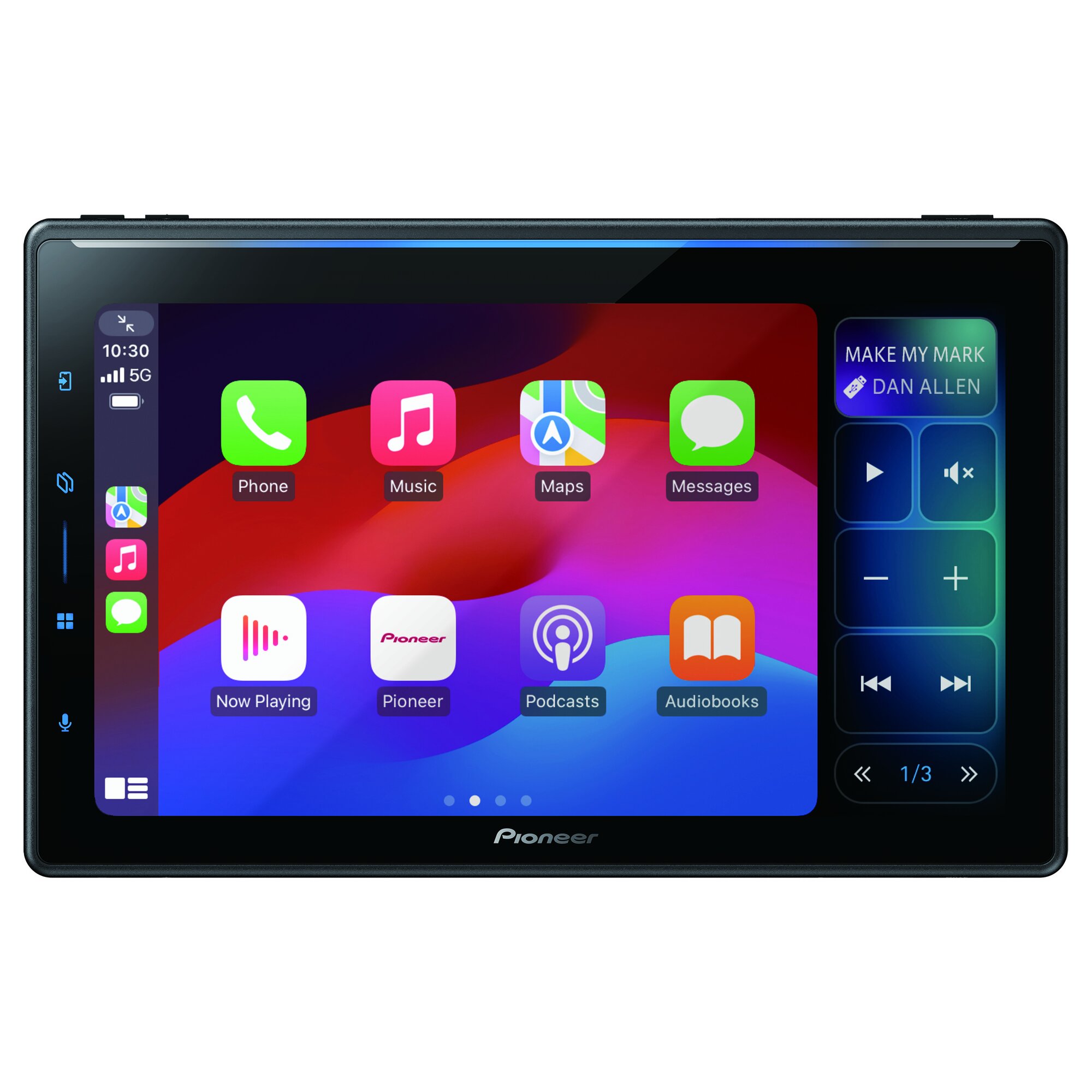 Pioneer Moniceiver z aplikacją nawigacyjną Pioneer SPH-EVO107DAB-CRM