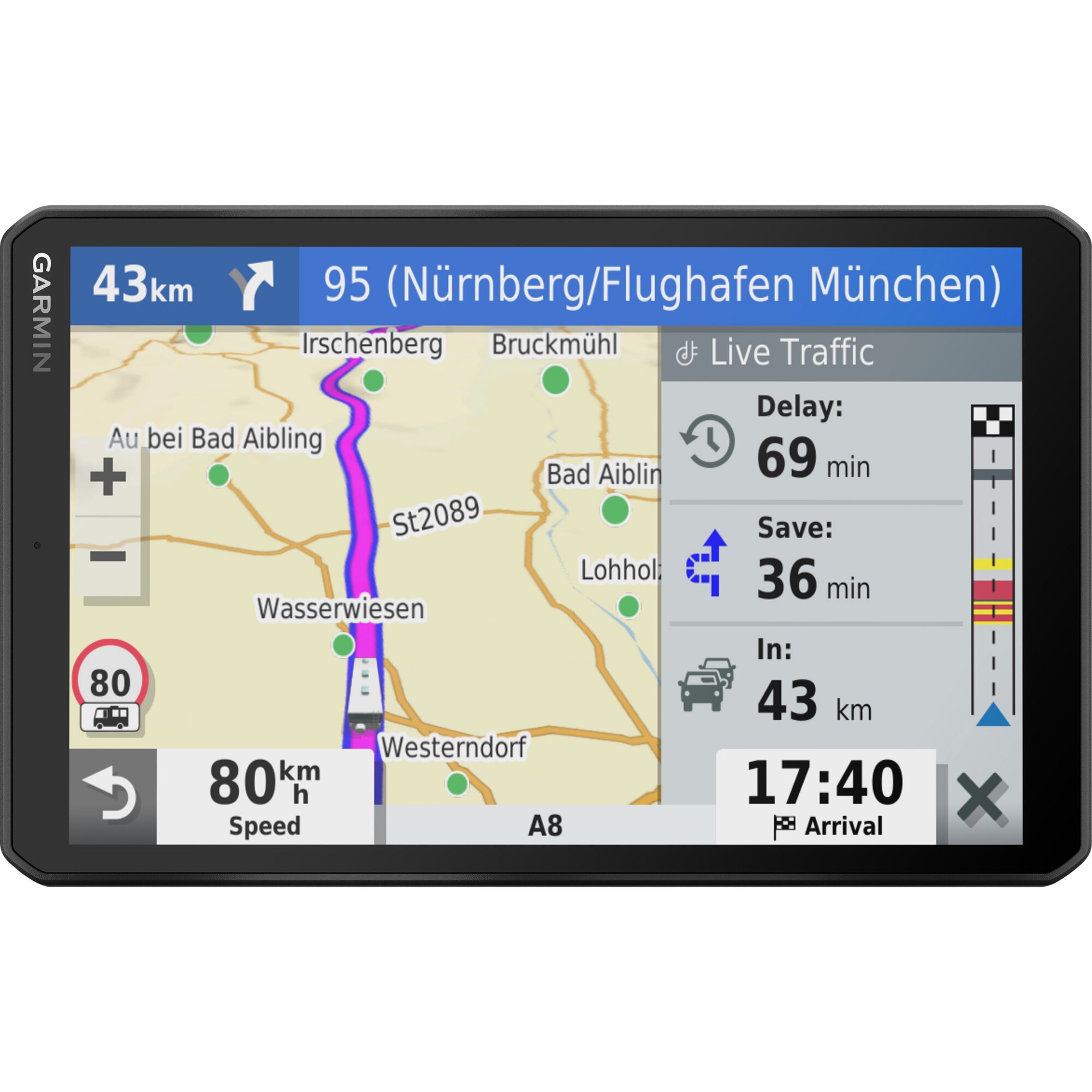 Garmin Panel sterowania Garmin VIEO RV, 8 cali (20,3 cm)