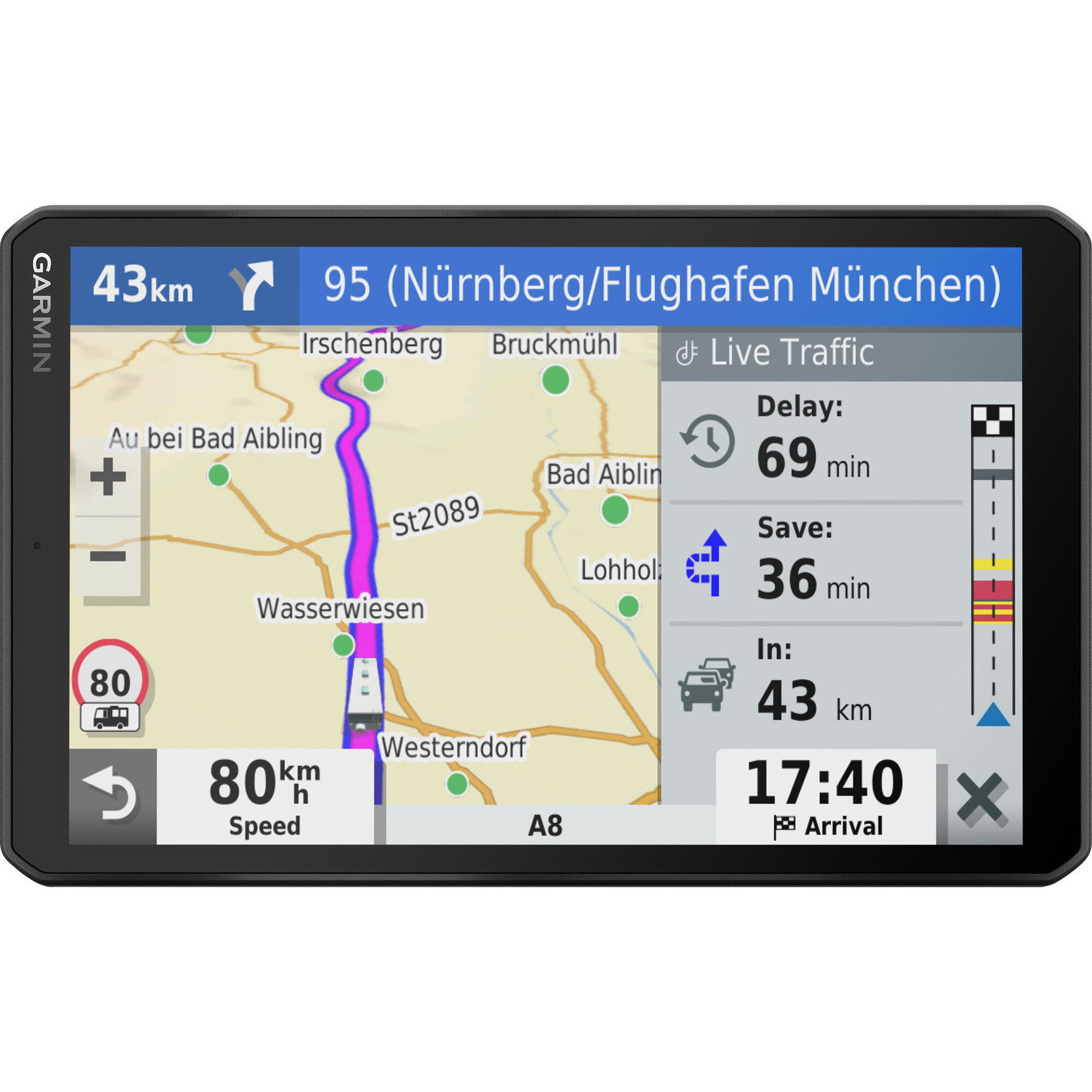 Garmin Panel sterowania Garmin VIEO RV, 8 cali (20,3 cm)