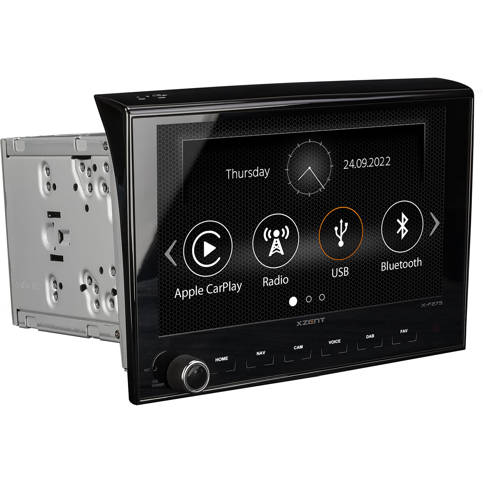 XZENT Naviceiver XZENT X-F275 dla Fiata Ducato od roku modelowego 2006/07 i nowszych