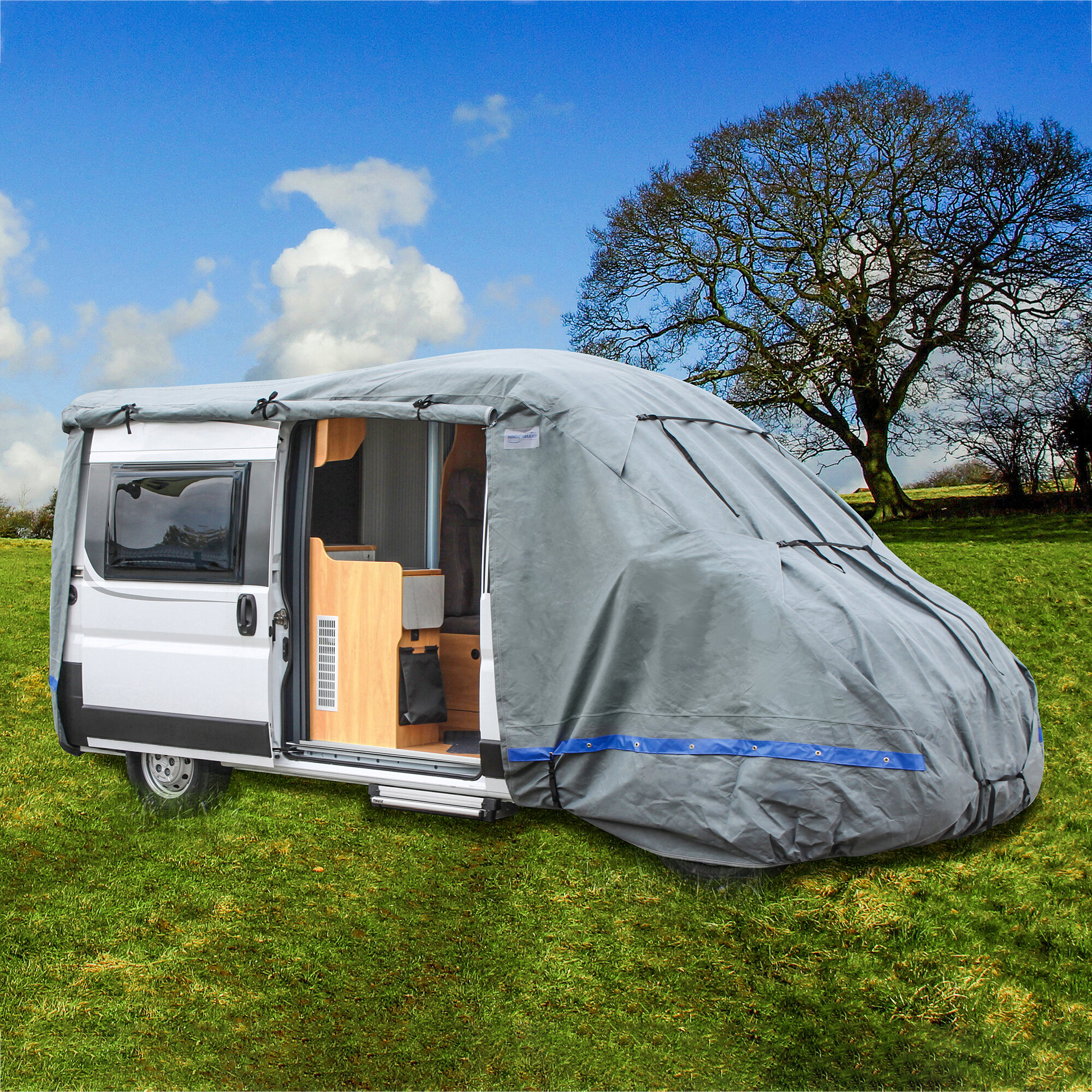 Hindermann Osłona ochronna na samochód dostawczy Zima, 550 cm