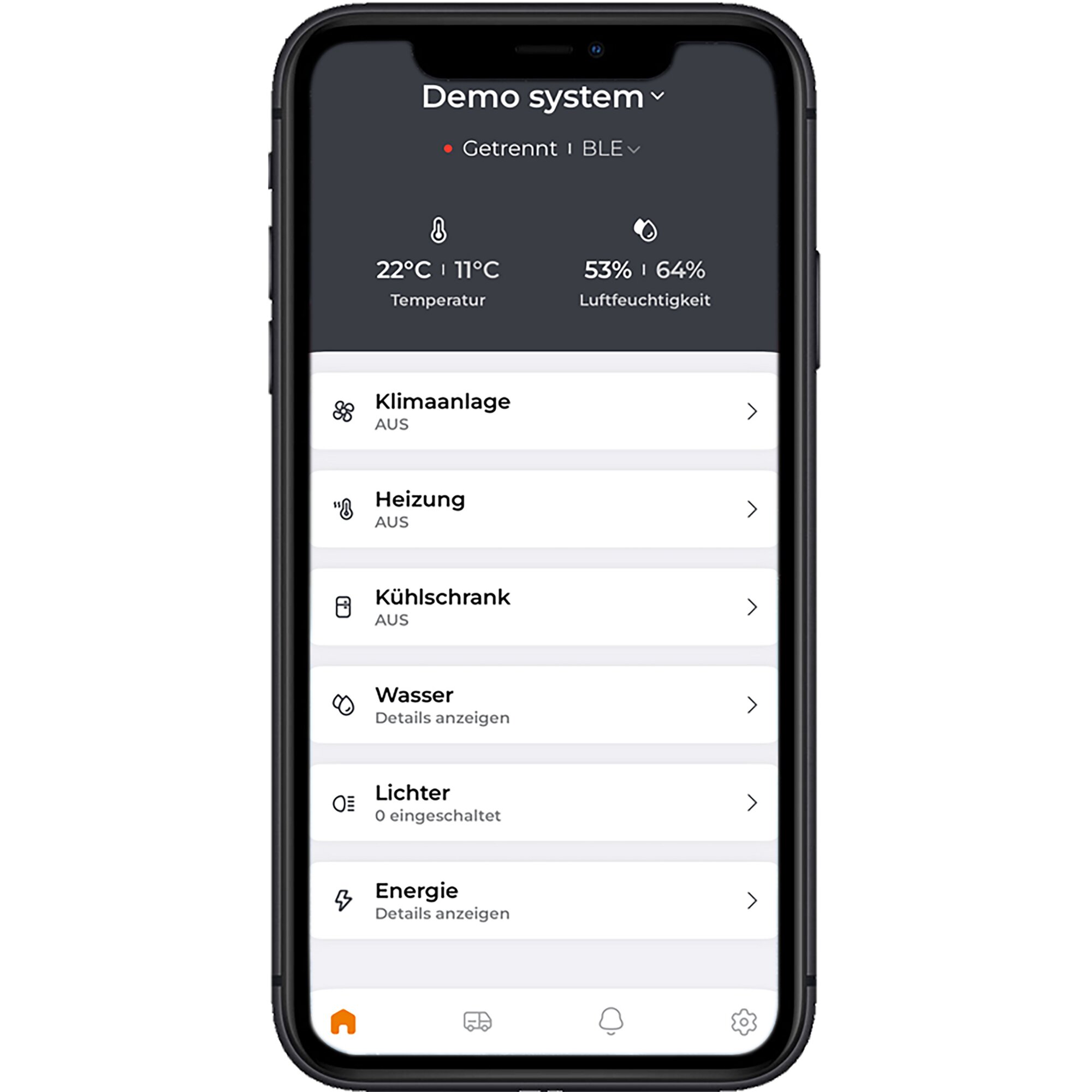 Caratec System sterowania Caratec Connect