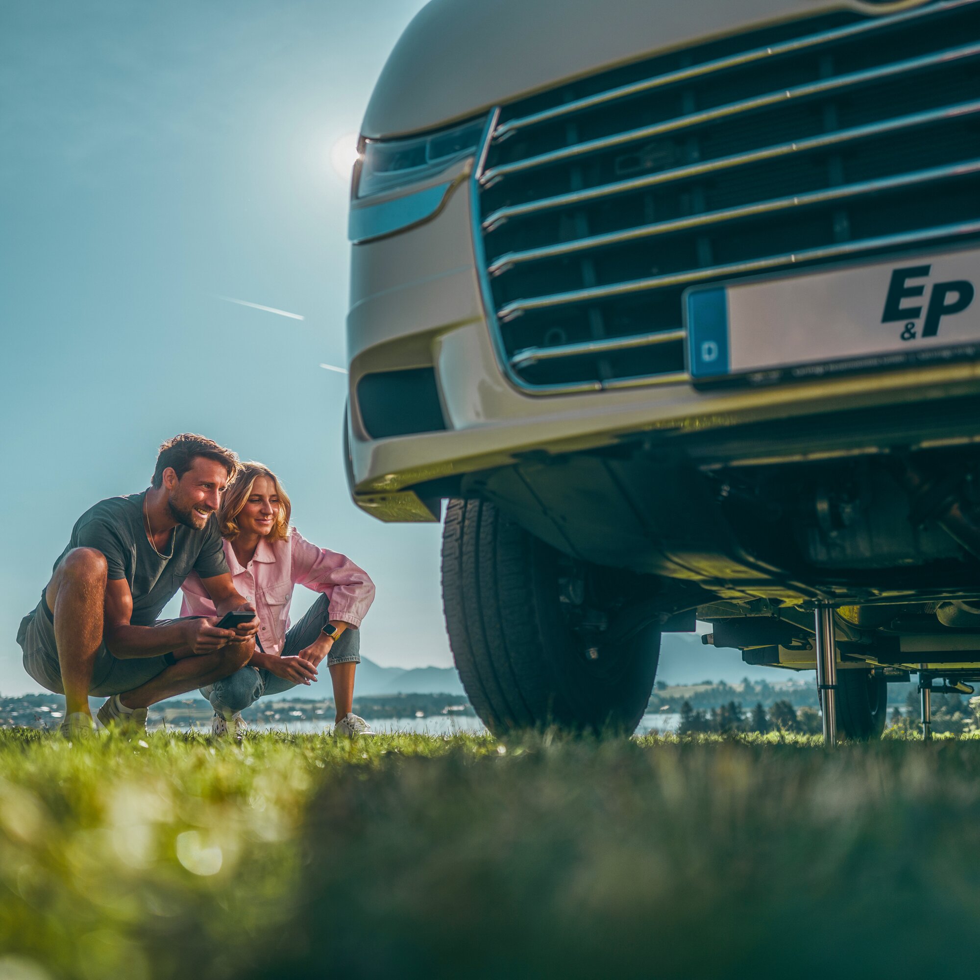 E&P Support System LevelM for Fiat Ducato built since 2006/07, with Van Chassis