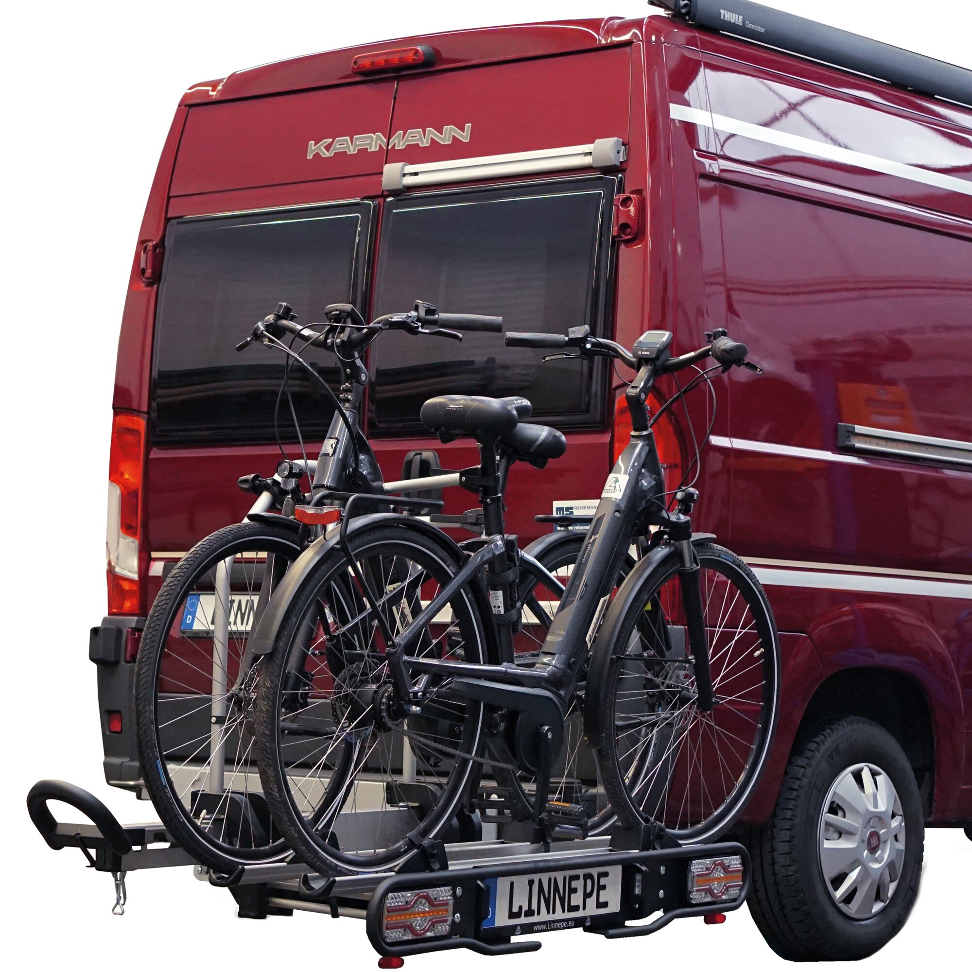 Linnepe Bagażnik na rowery GiroVan do Fiata Ducato - zwis 1000 mm -
