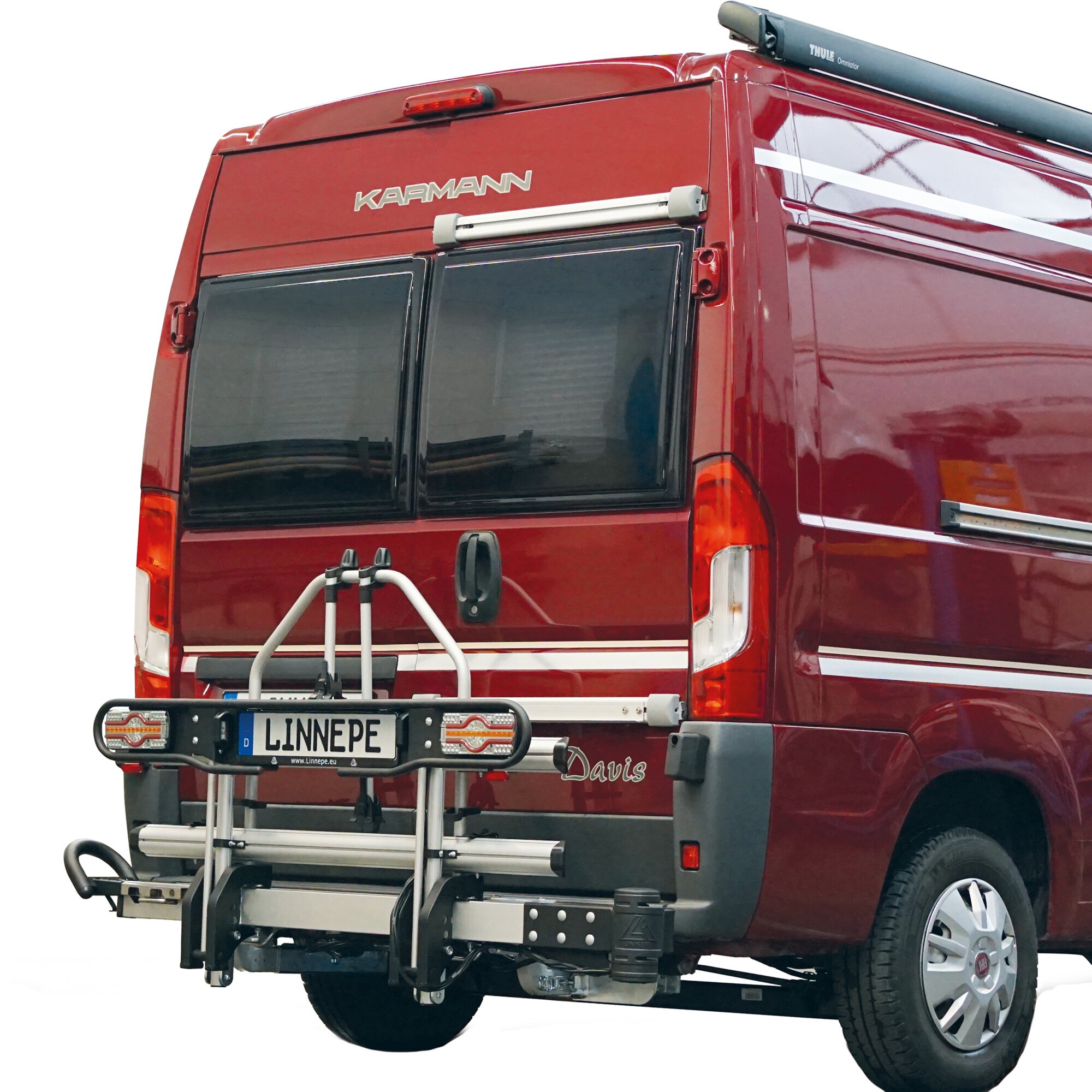 Linnepe Bagażnik na rowery GiroVan do Fiata Ducato - zwis 1000 mm -