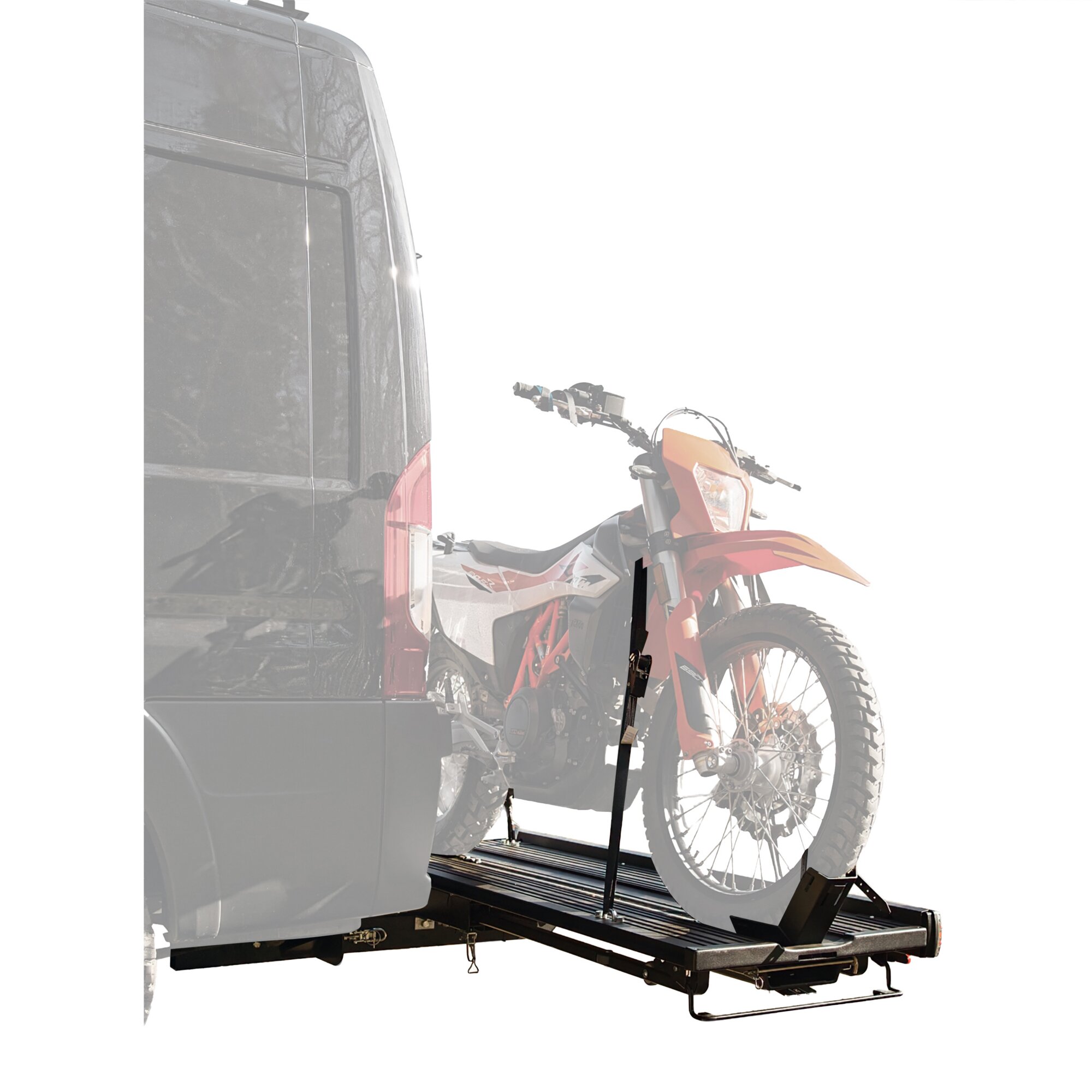 Linnepe Bagażnik ładunkowy SlidePort – czarny – do Fiata Ducato produkowanego od roku modelowego 2006/07 – zwis 1380 mm