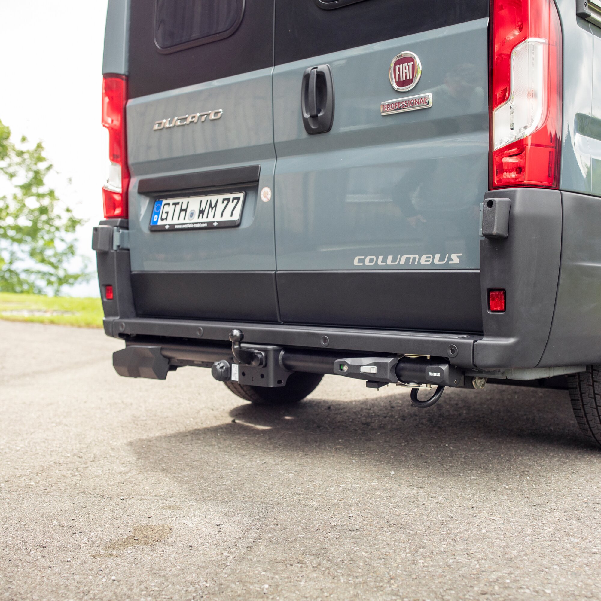 Thule Bumper Bar Cover for Thule VeloSwing, Vehicles without parking sensors