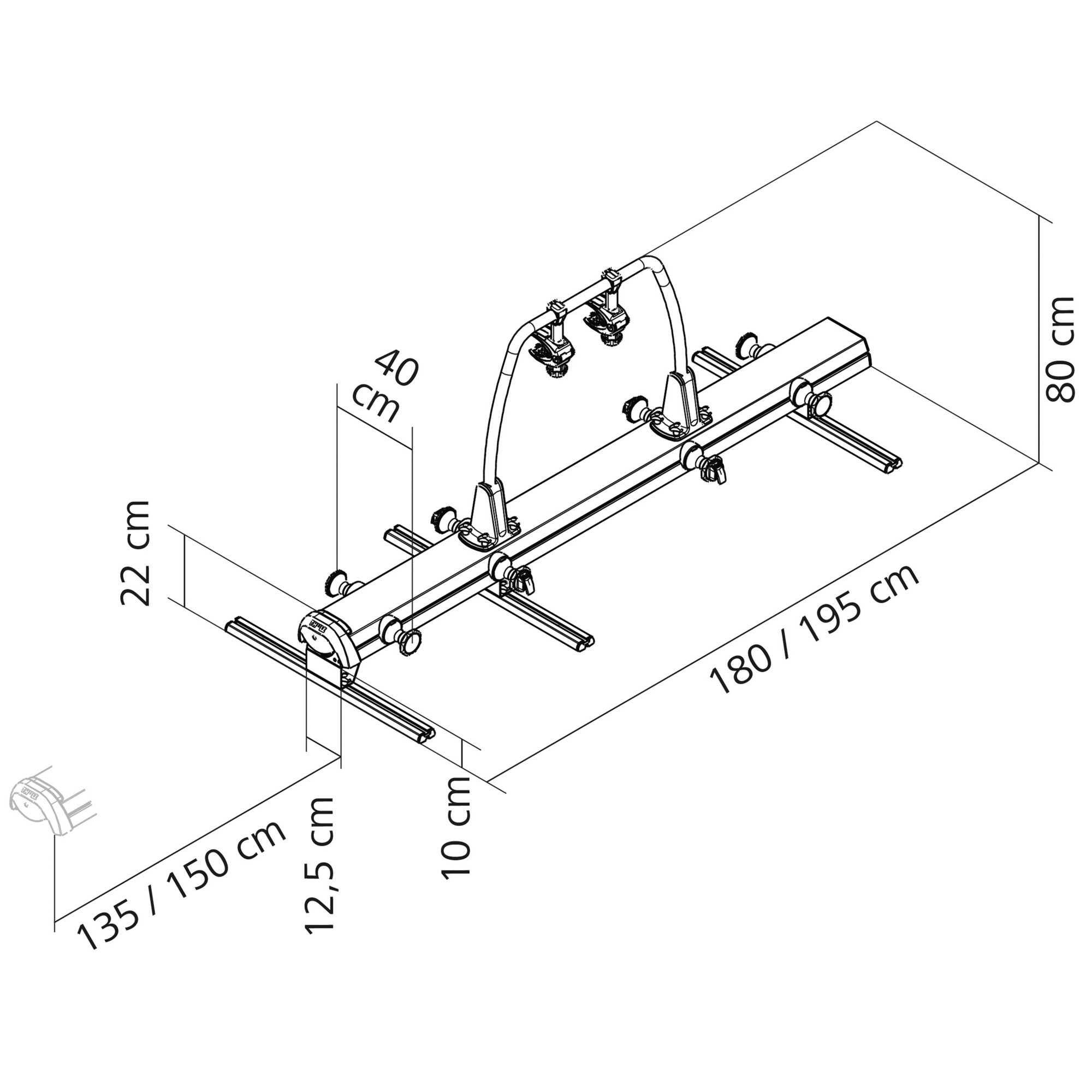 Thule Bagażnik rowerowy Thule VeloSlide