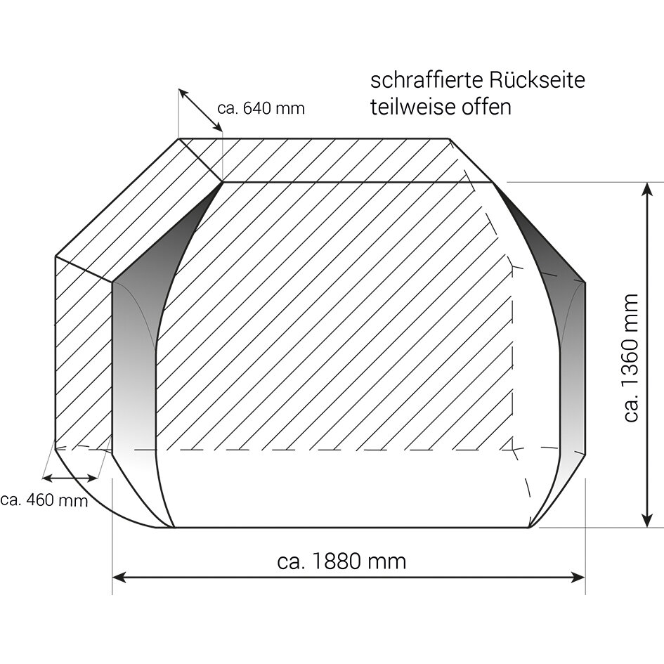 Hindermann Pokrowiec ochronny na rower Basic Zwoo, 3