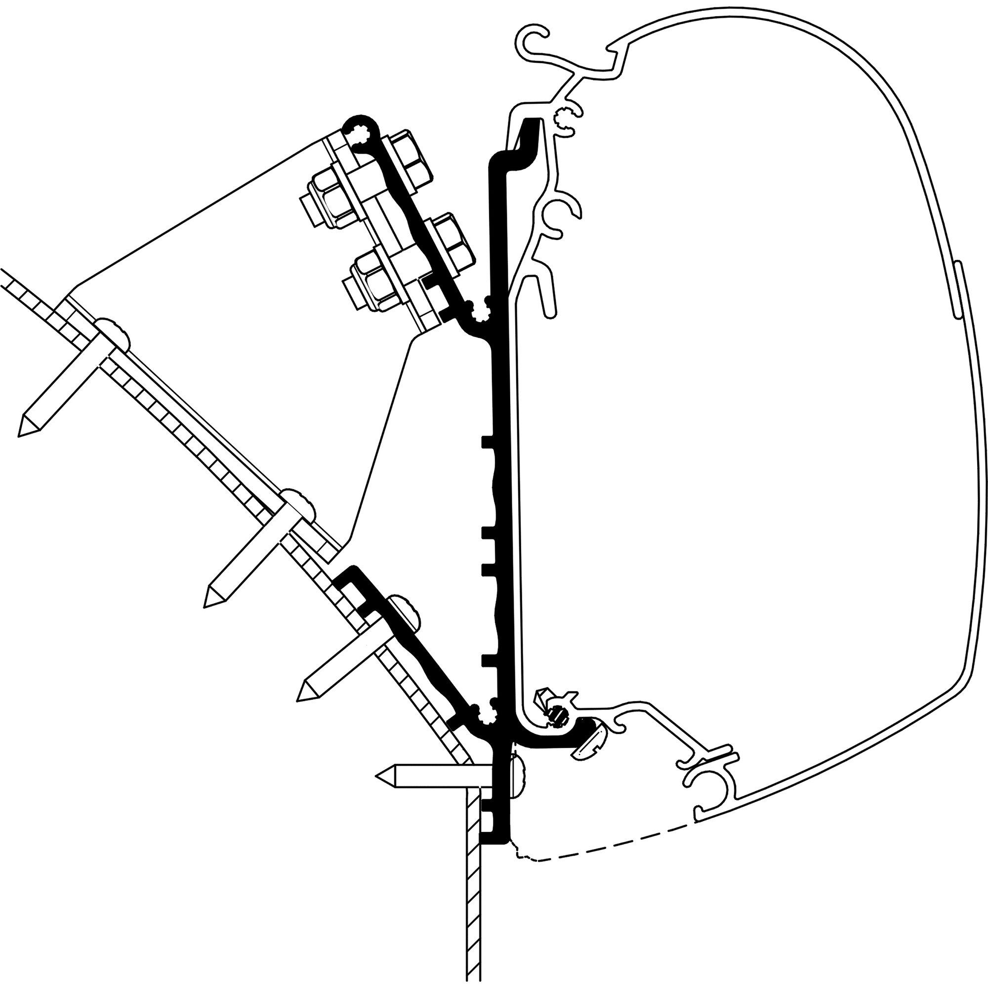 Thule Adapter Knaus Deseo 2019