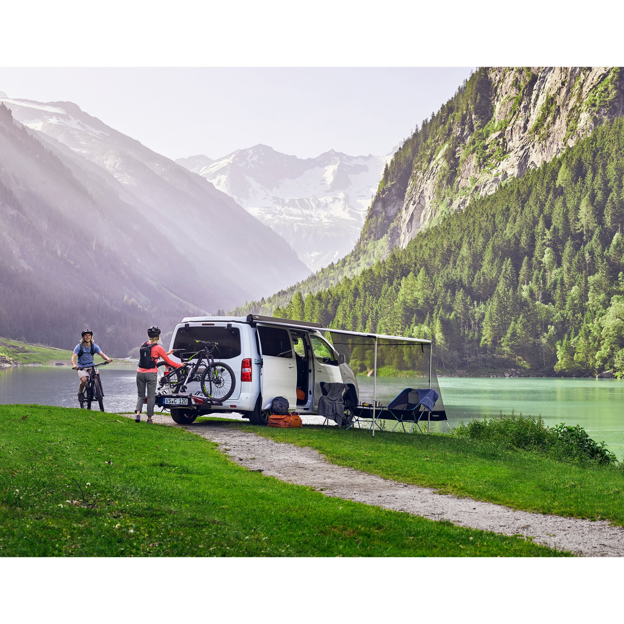 Thule Markiza Thule 3200, antracyt, 1,90 m, Mystic Grey