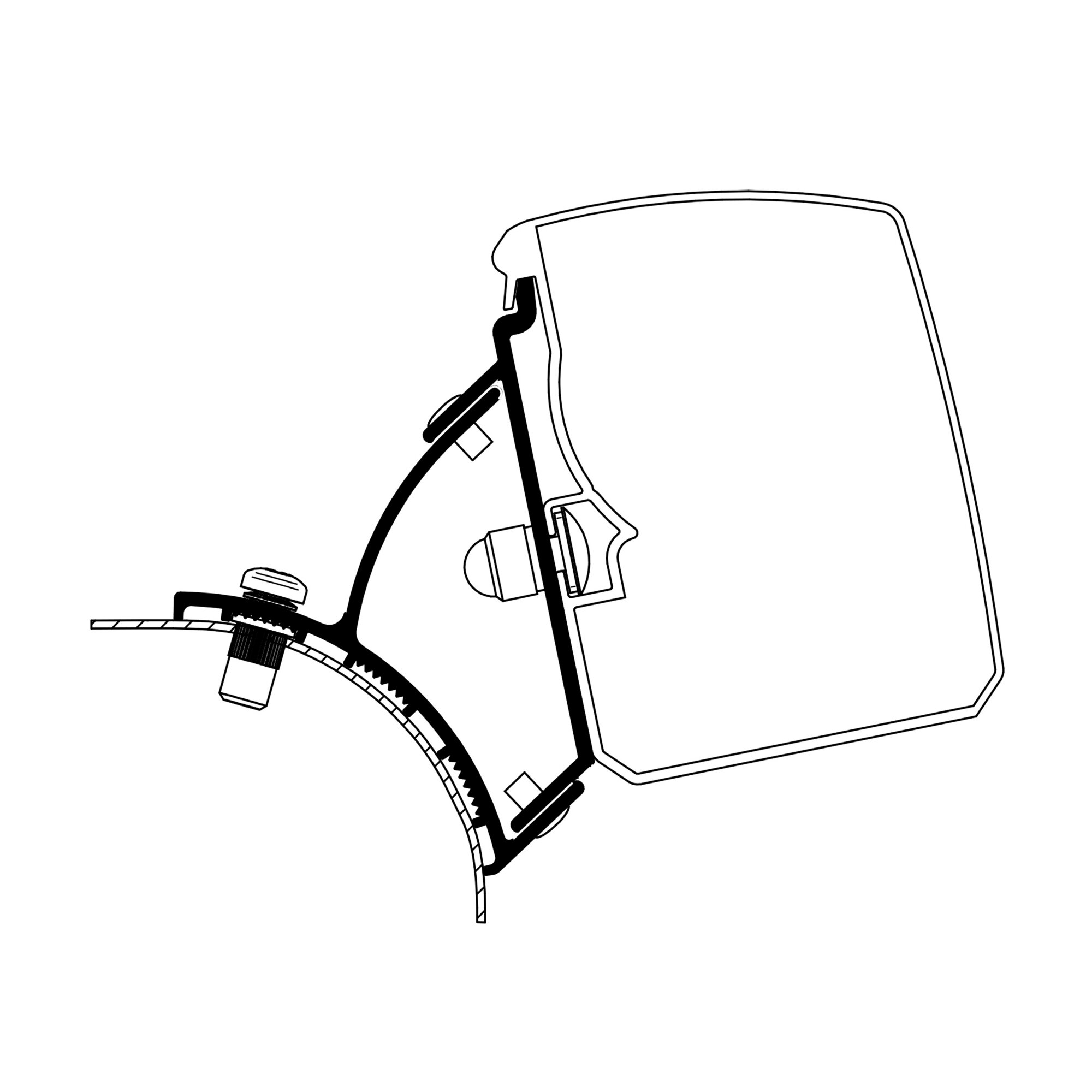 Thule Adapter VW T5/T6 do Thule 3200