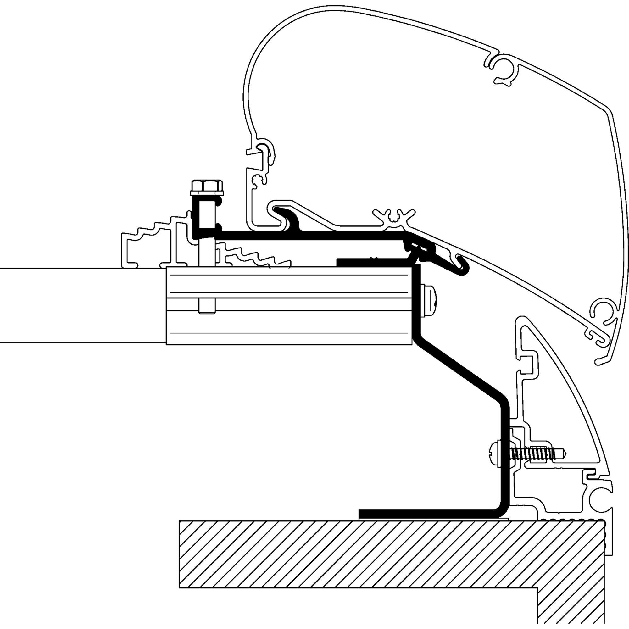 Thule Adapter Fendt Brilliant do serii TO 6 i 9
