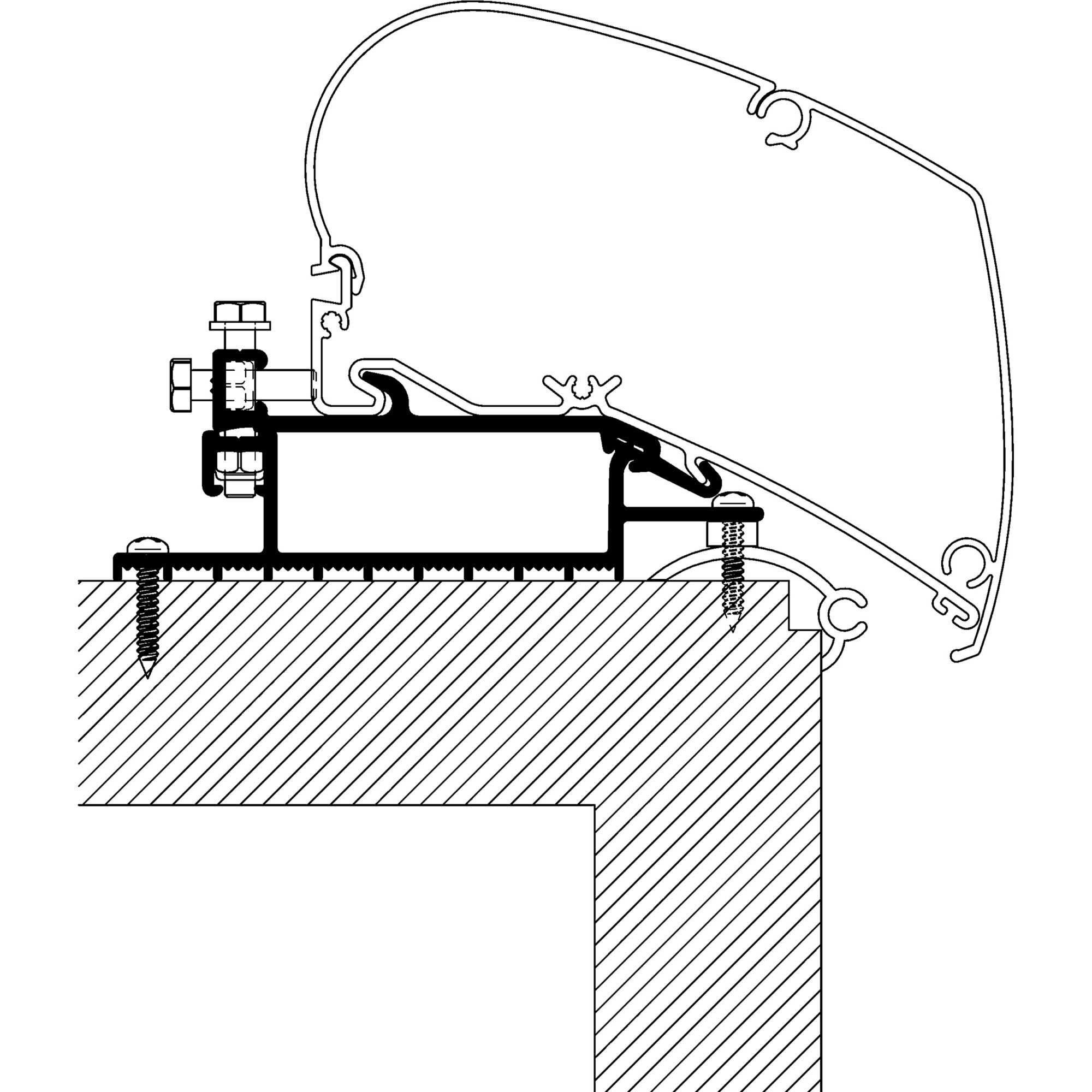 Thule Adapter dachowy do serii TO 6 i 9