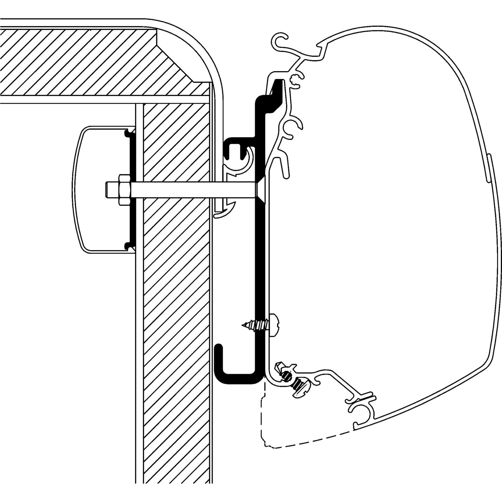 Thule Adapter Rapido Seria 7, 8, 9 Do TO Seria 5 i 8, 3 m