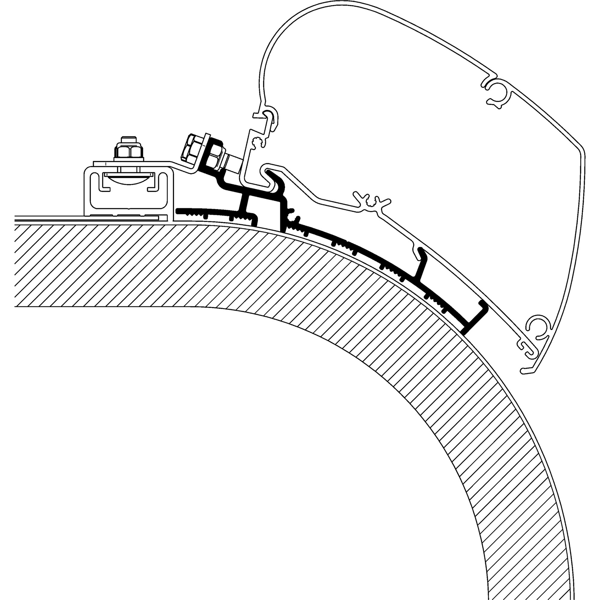 Thule Adapter do rozróżnienia Rapido dla serii TO 6 i 9