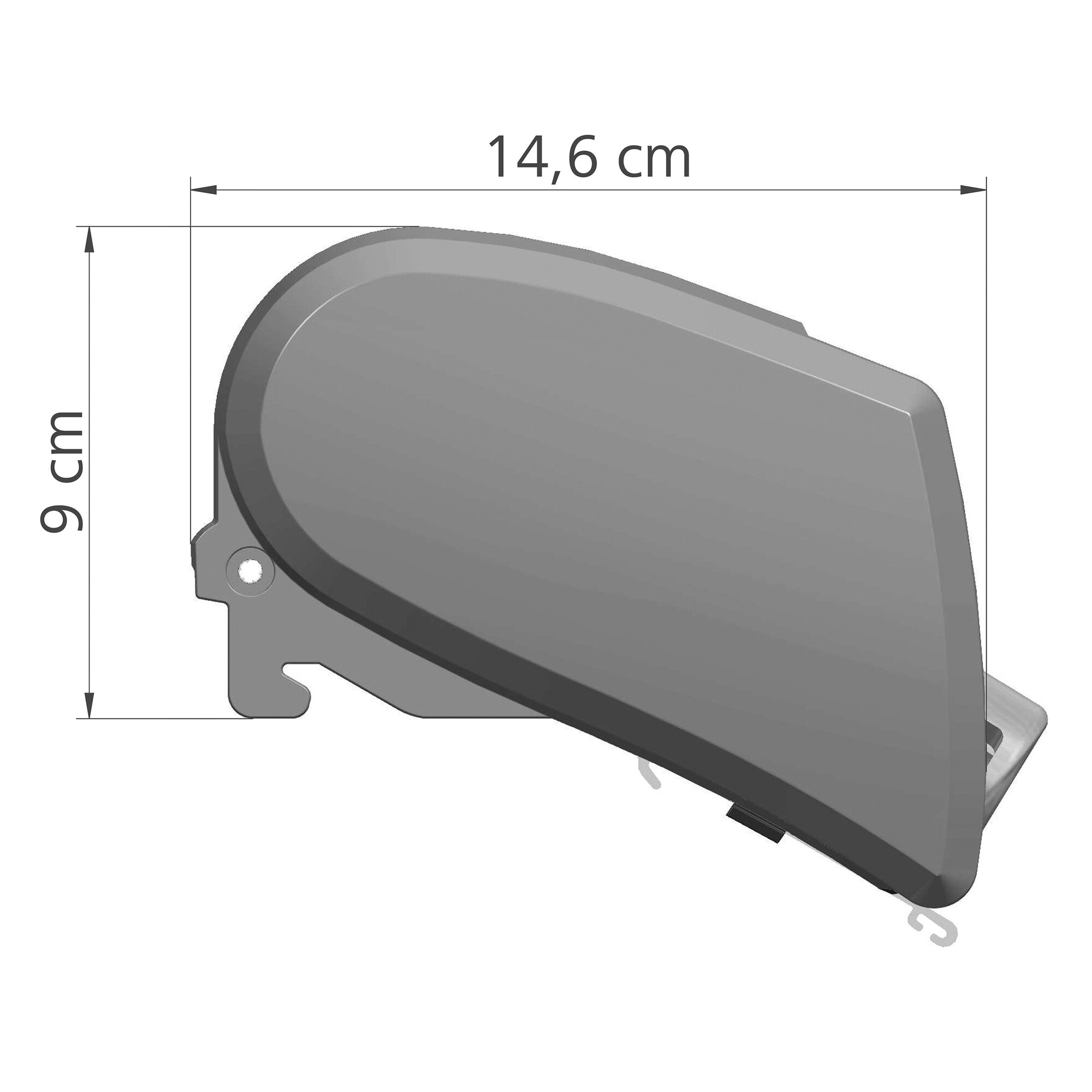 Thule Markiza Thule Omnistor 6300, biała, 3,25 m, Mystic Grey