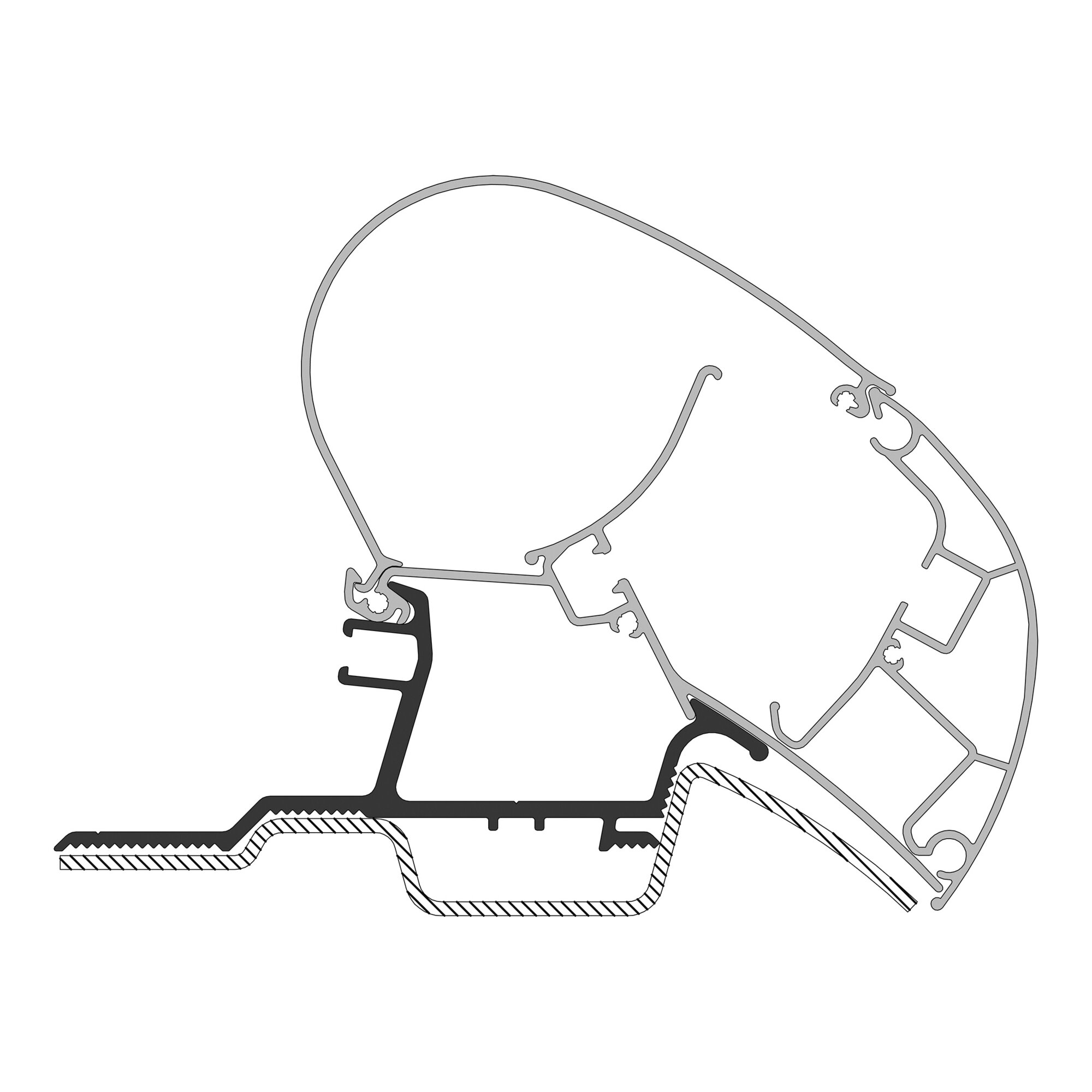 Dometic Adapter do MB Sprinter wyprodukowany w latach 2006/04 do markiz Dometic serii 2