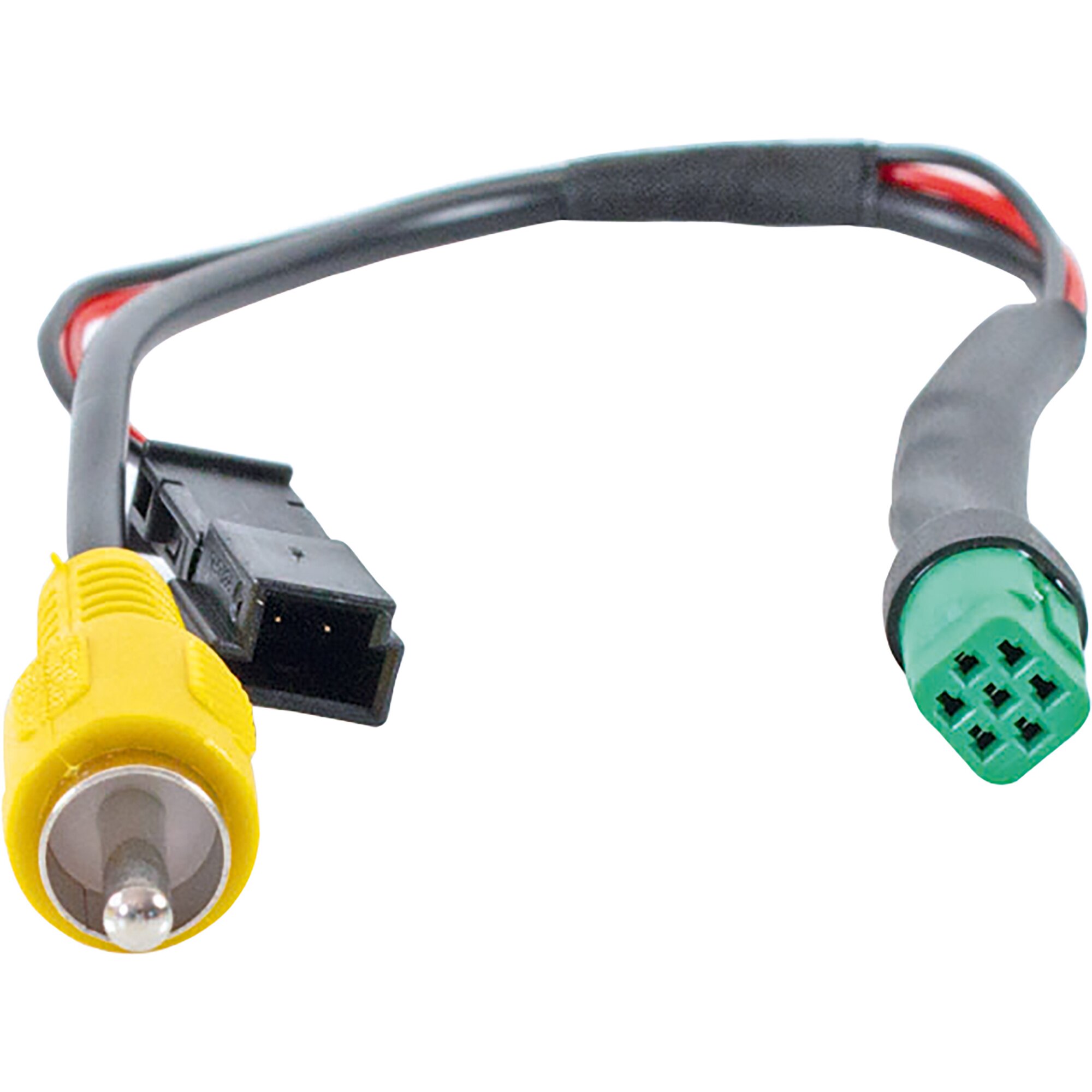 Caratec Adapter monitora, wtyczka 7-biegunowa, zielona, na złącze RCA