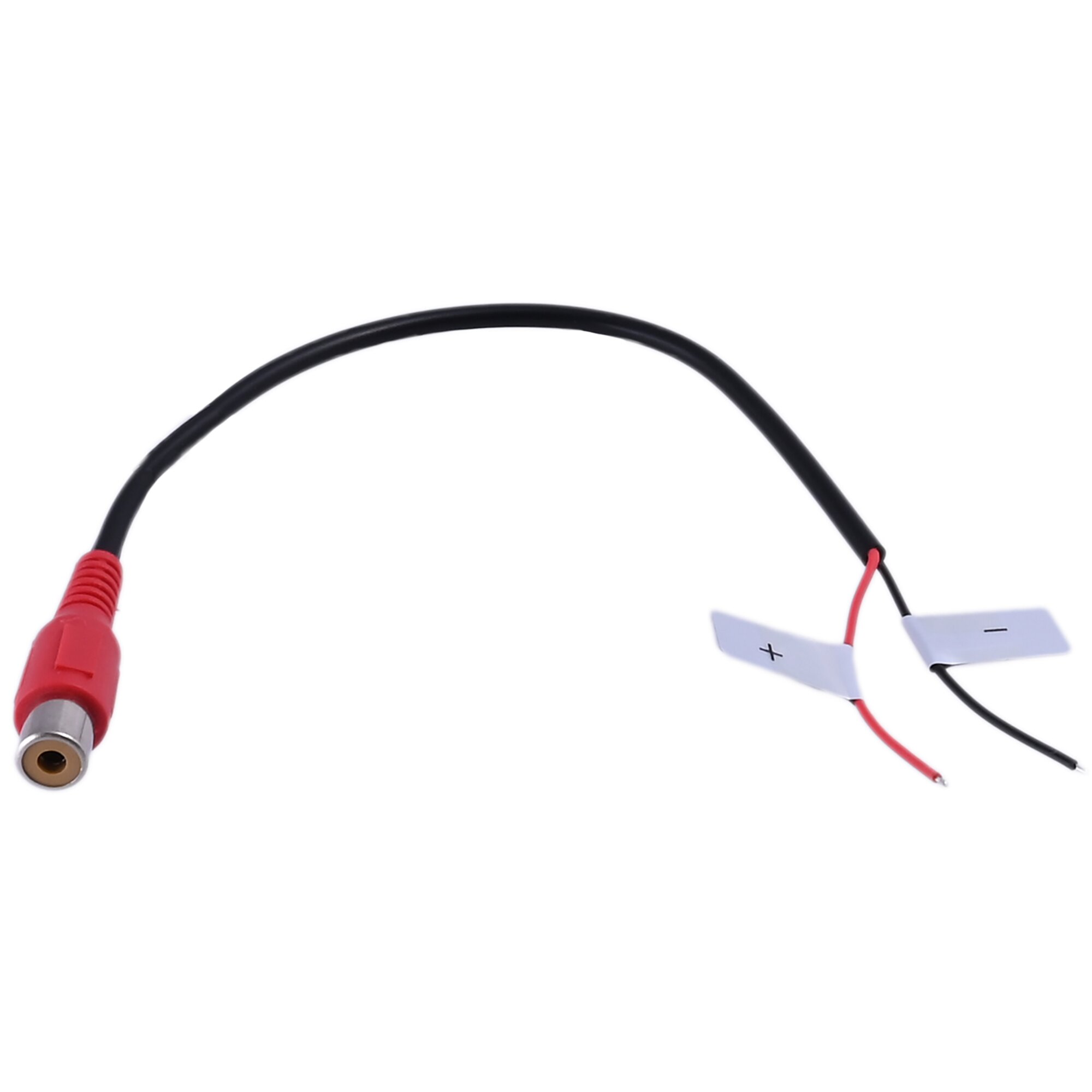 Caratec Adapter monitora, 2 otwarte końcówki do gniazda RCA
