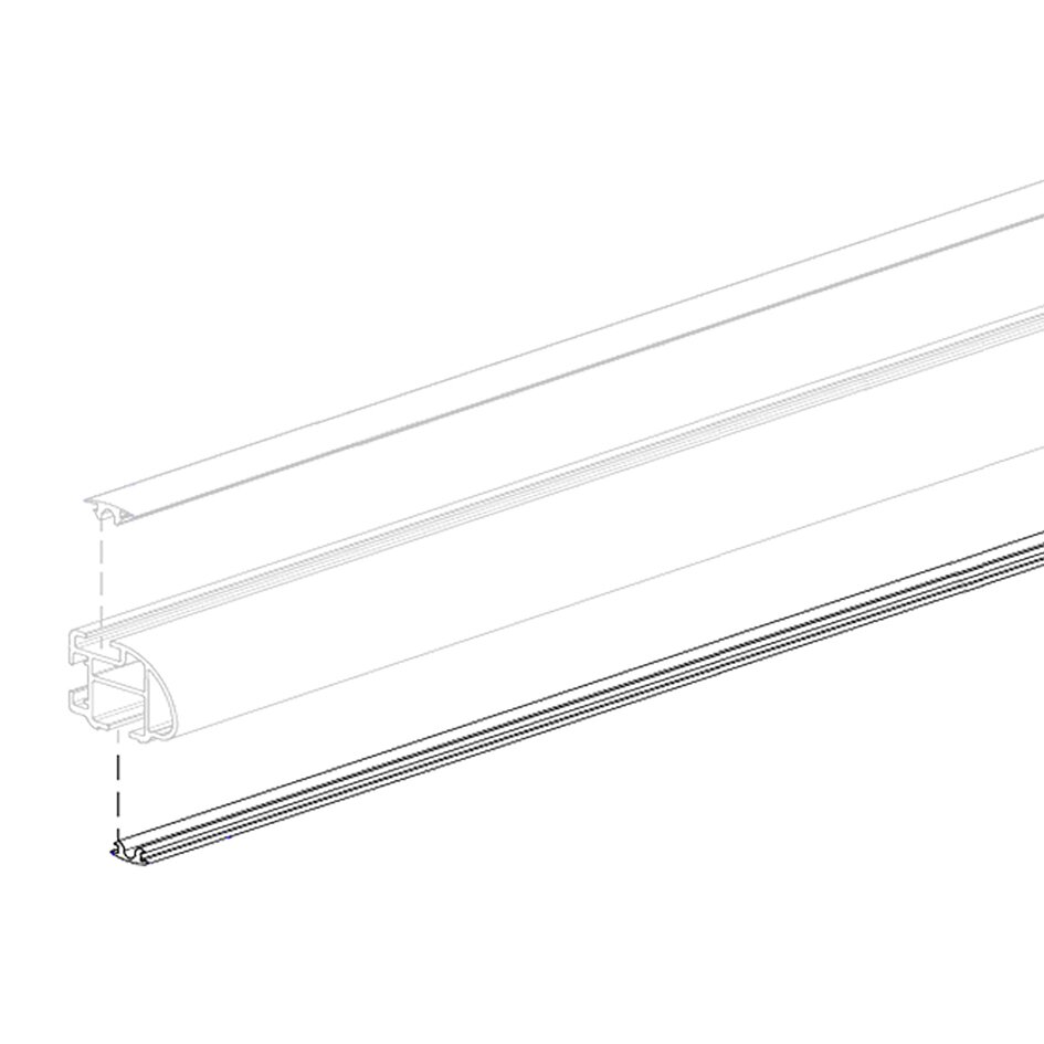 Thule Profil gumowy do belek poprzecznych Thule Ducato, 17 mm