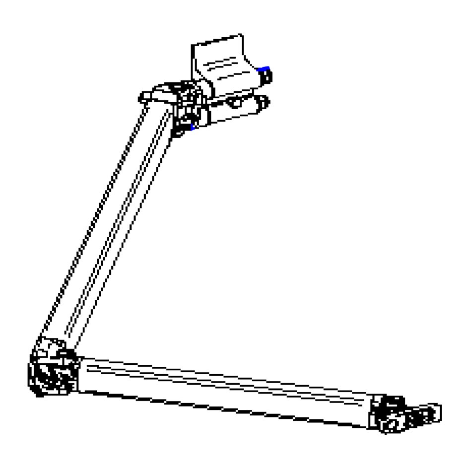 Thule Ramię przegubowe 2,25 m Prawe Thule 4200 / TO 4900 3 - 3,5 m