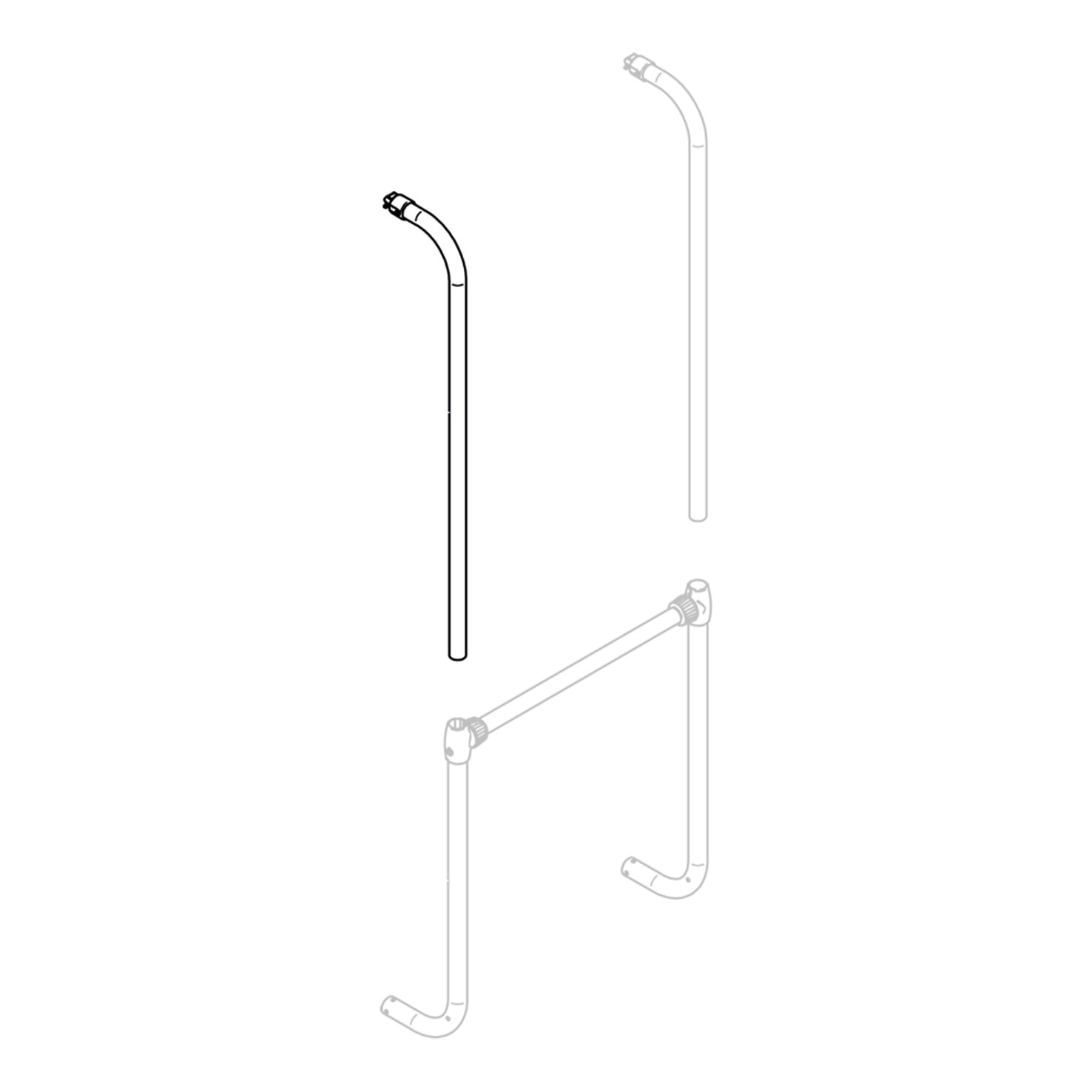 Thule Górne ramię ramy Thule Sport G2 LV