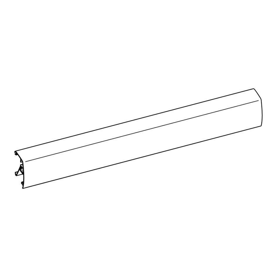 Thule Panel przedni do TO 6200, antracyt, 3,25 m