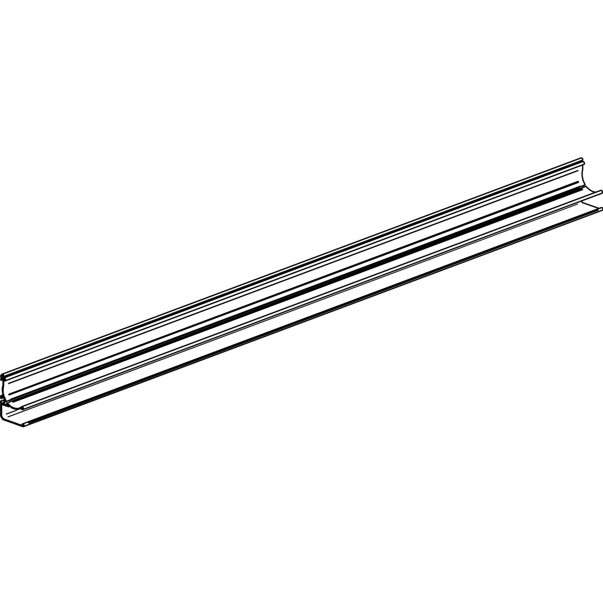 Thule Obudowa Panel Tylny 2,5 m Thule 3200, Antracyt