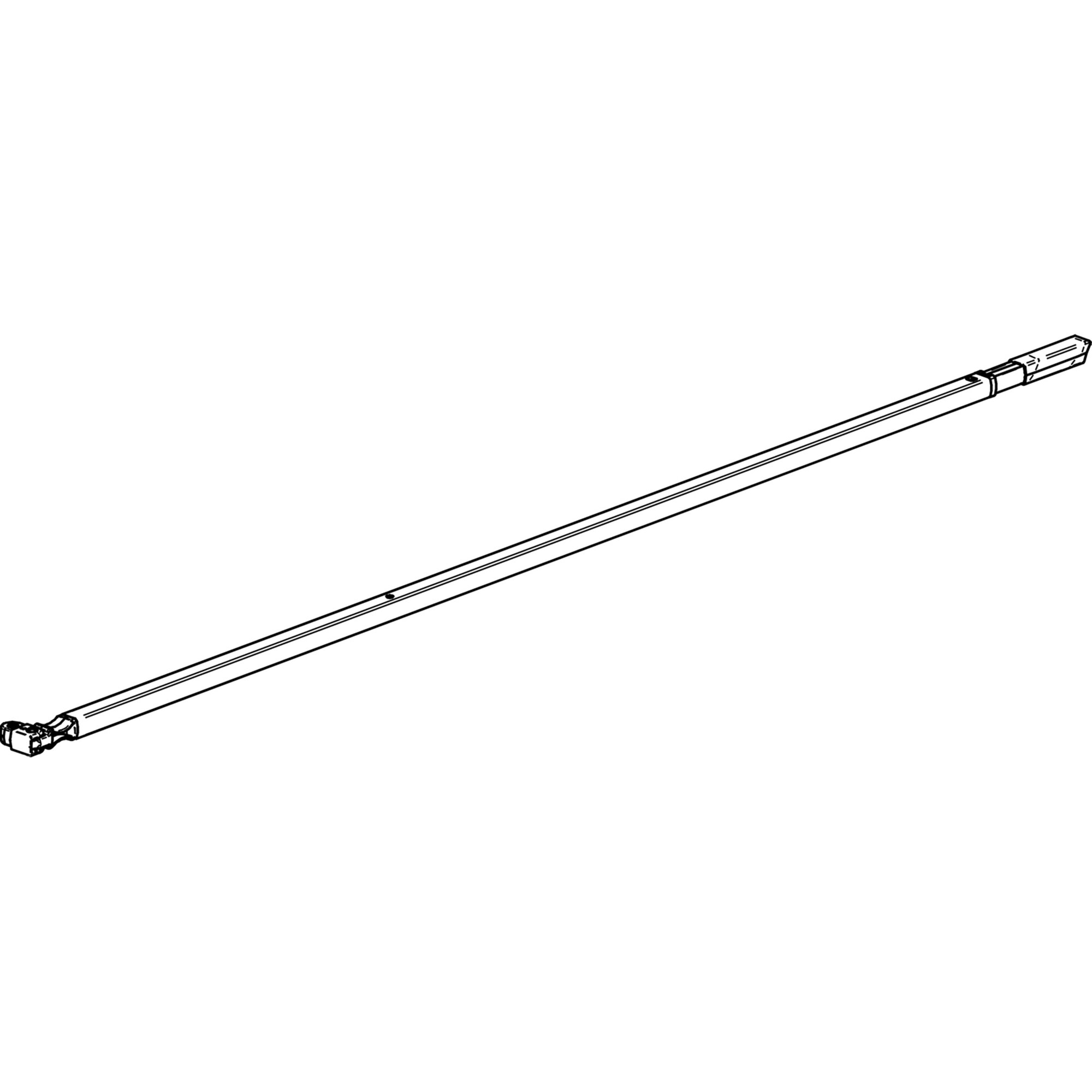 Thule Ramię teleskopowe 2,5 m Thule 3200 do markizy o długości 1,9 – 2,3 m, lewe