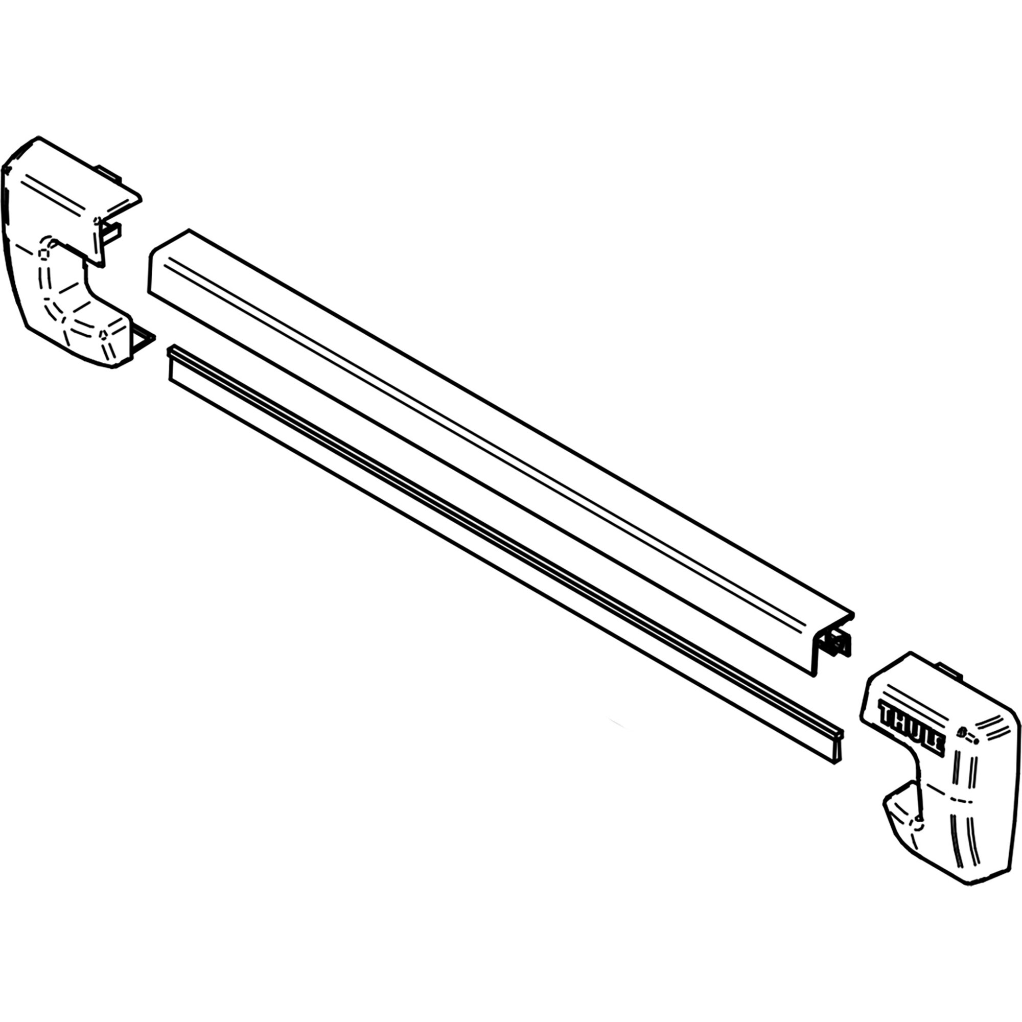Thule Ochrona przed brudem Thule Slide-Out G2 700