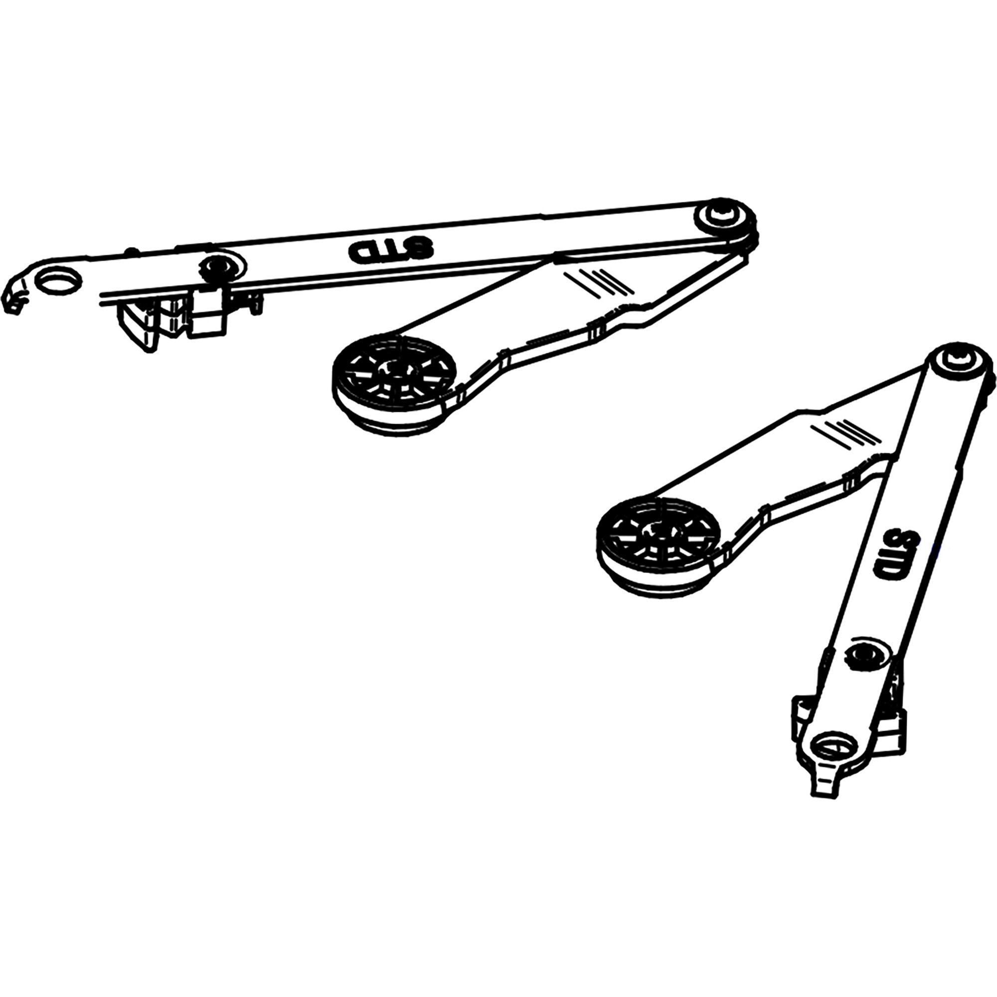 Thule Zestaw nożyczek Thule Slide-Out G2 Crafter