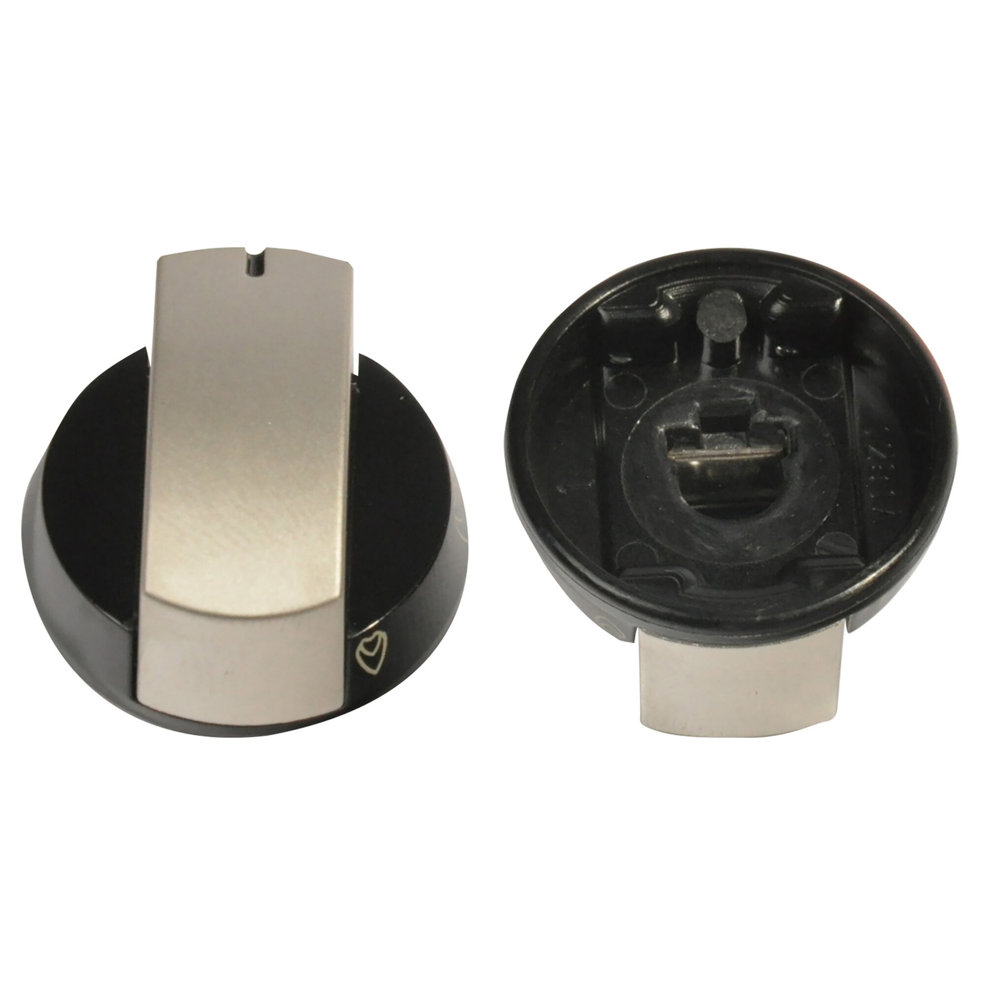 Dometic Pokrętło sterujące, srebrne, do płyt domowych Dometic HB 2325, HB 3400 i HBG 3445