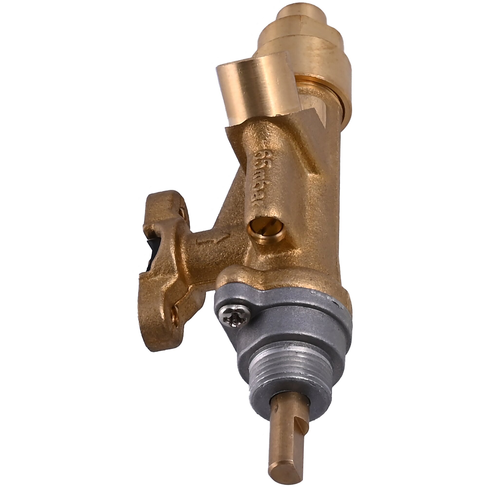 Dometic Kurek gazowy, prosty, do płyt grzewczych Dometic i kombinacji z pokrywką palnika ø 6,3 cm