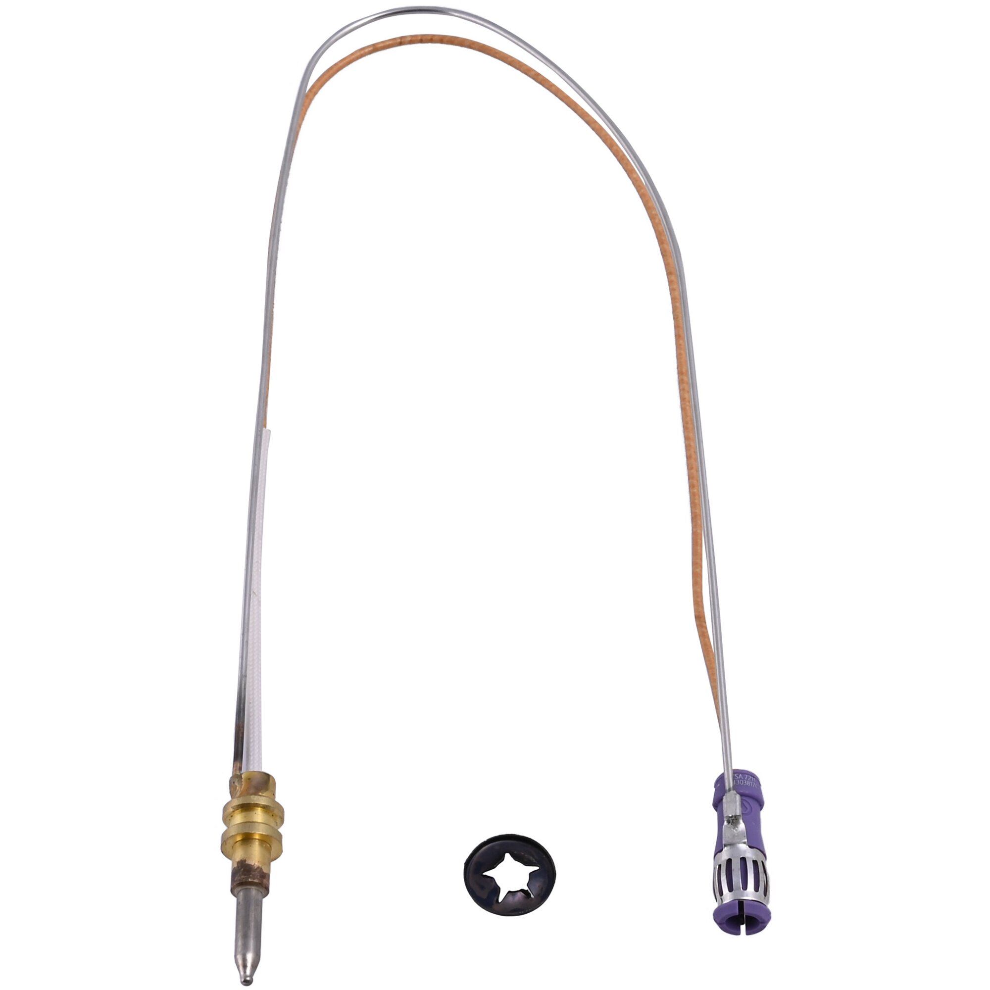 Dometic Termopara z okrągłą wtyczką do płyt grzewczych i urządzeń Dometic, długość 35 cm