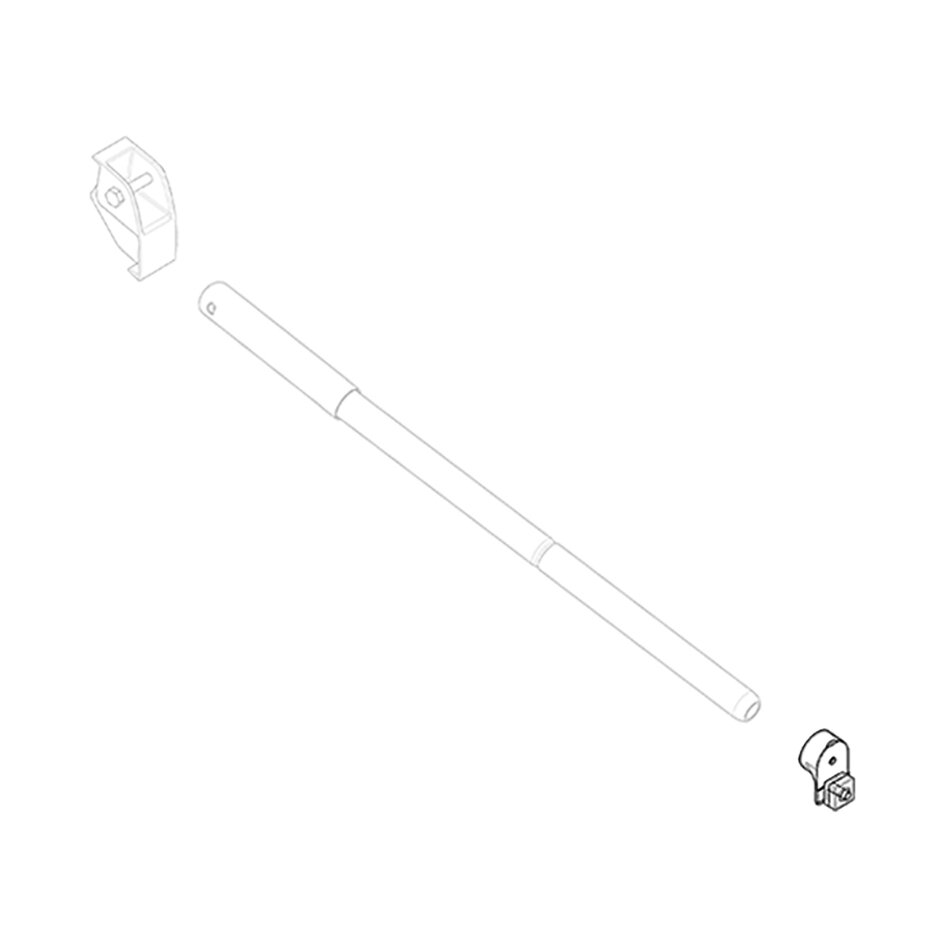 Dometic Uchwyt krokwi napinanej z przodu, długość markizy 4 – 4,5 m