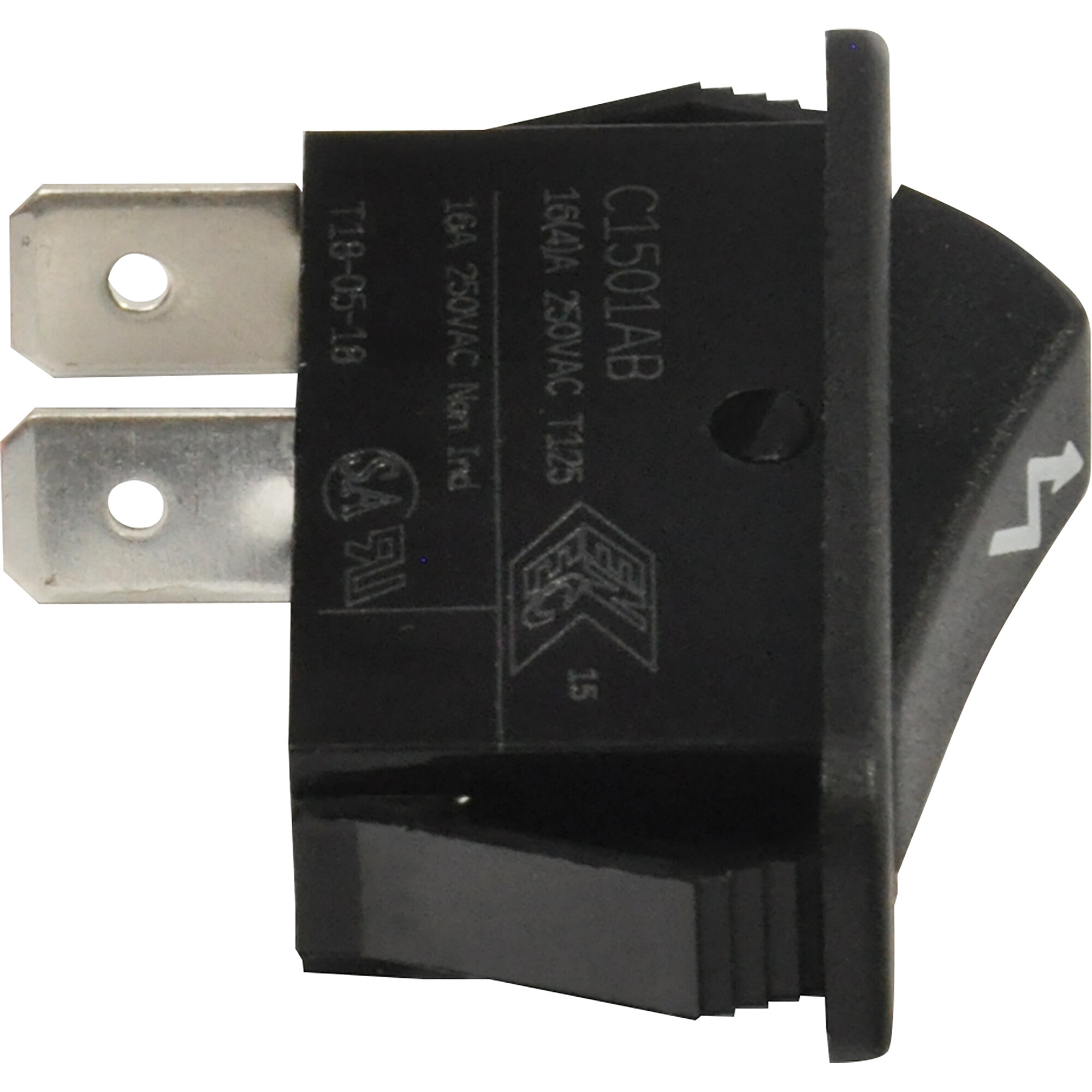 Thetford Przełącznik prostokątny do elektrycznego zapłonu płyt grzewczych i piekarników Thetford