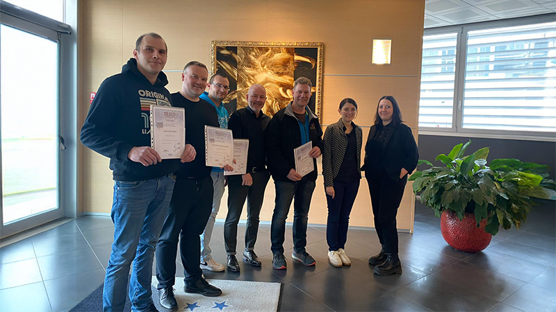 Szkolenie wyjazdowe u włoskiego producenta TELECO TELAIR: Montaż nowej klimatyzacji ULTRA COMFORT 6000