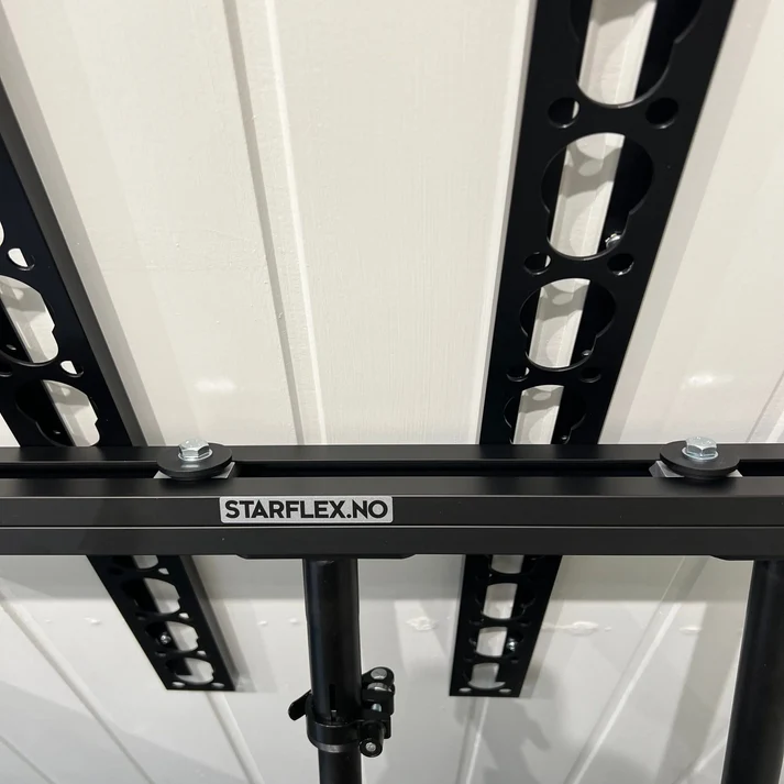 Starflex Pozioma szyna do uchwytów rowerowych 990x60x30mm