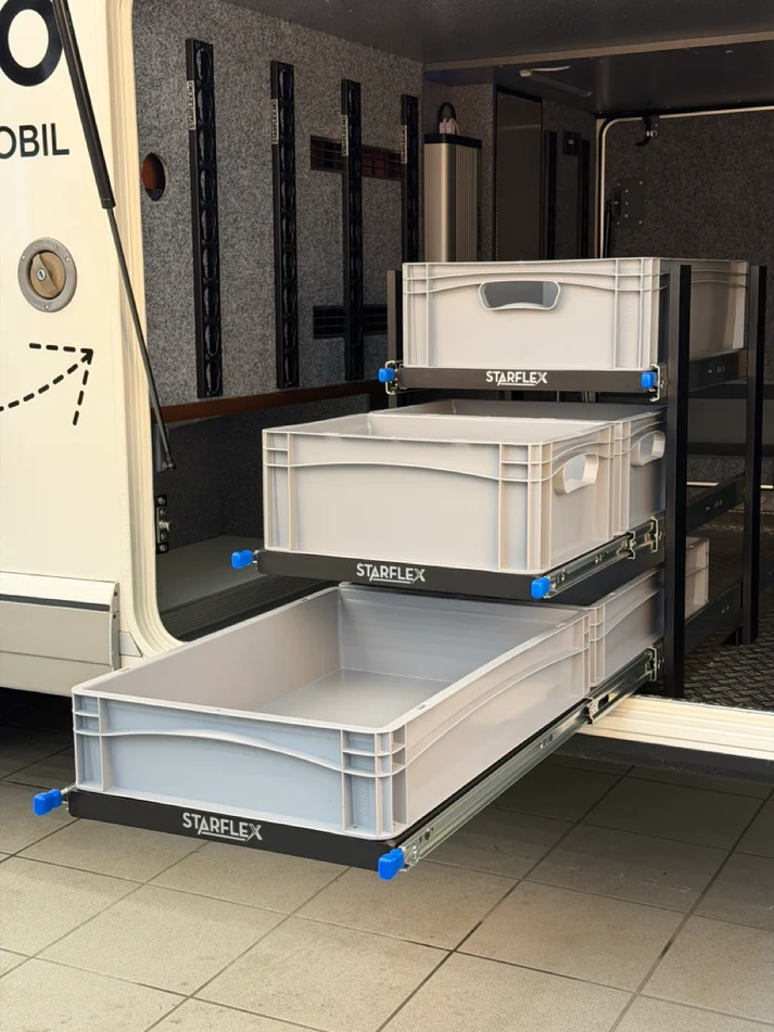 Starflex Euroslider - system wysuwania do euro pudełek 30x80cm