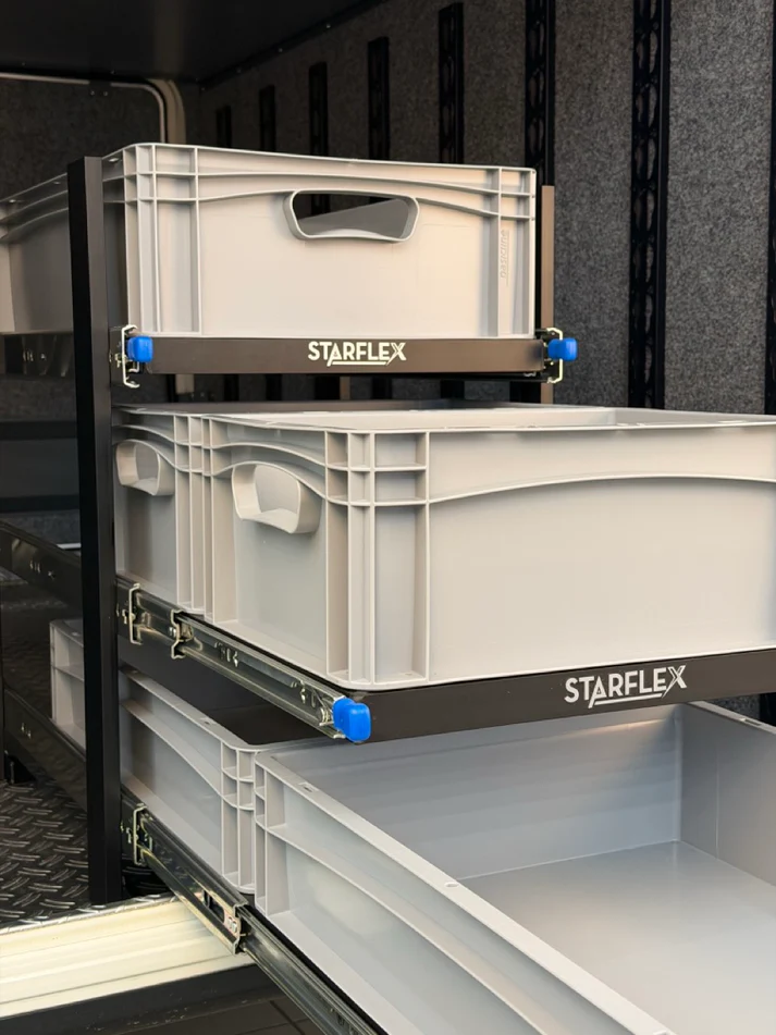 Starflex Euroslider - system wysuwania do euro pudełek 30x80cm