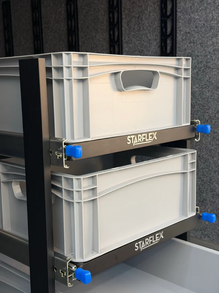 Starflex Euroslider - system wysuwania do euro pudełek 40x60cm